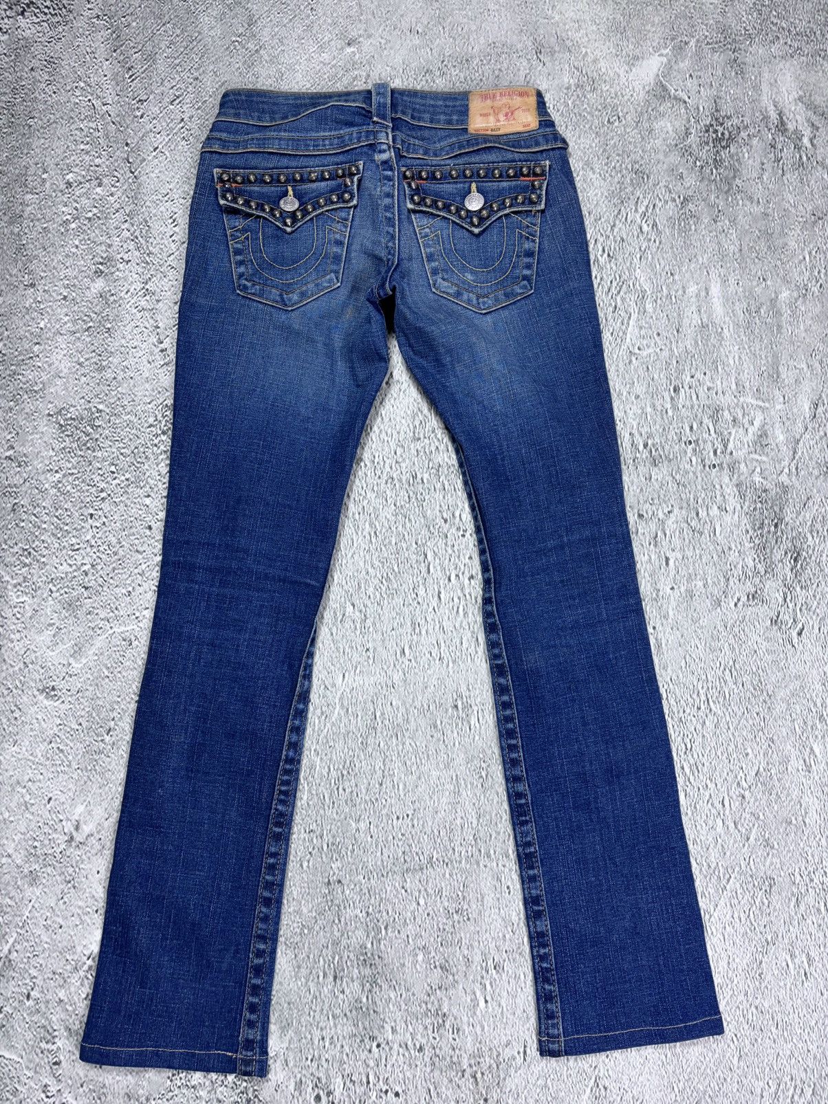 True Religion True Religion jeans studded blue flared Billy Size 24" / US 00 / IT 34 - 1 Thumbnail