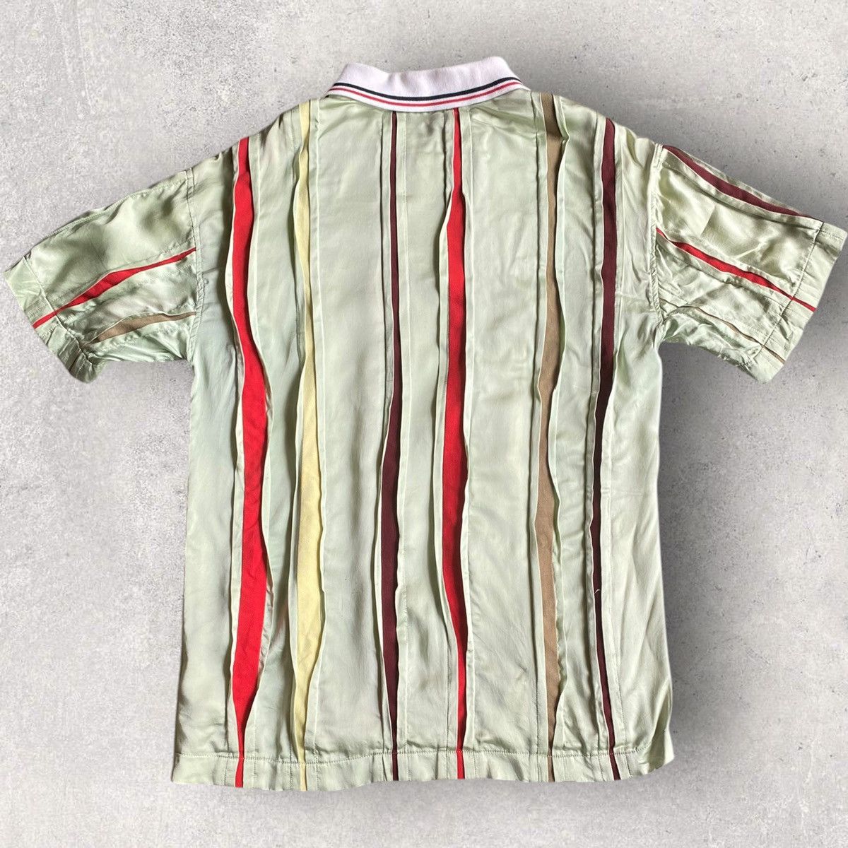 Y/Project SS19 Y/Project Silk deconstructed Polo Shirt Size US M / EU 48-50 / 2 - 6 Thumbnail