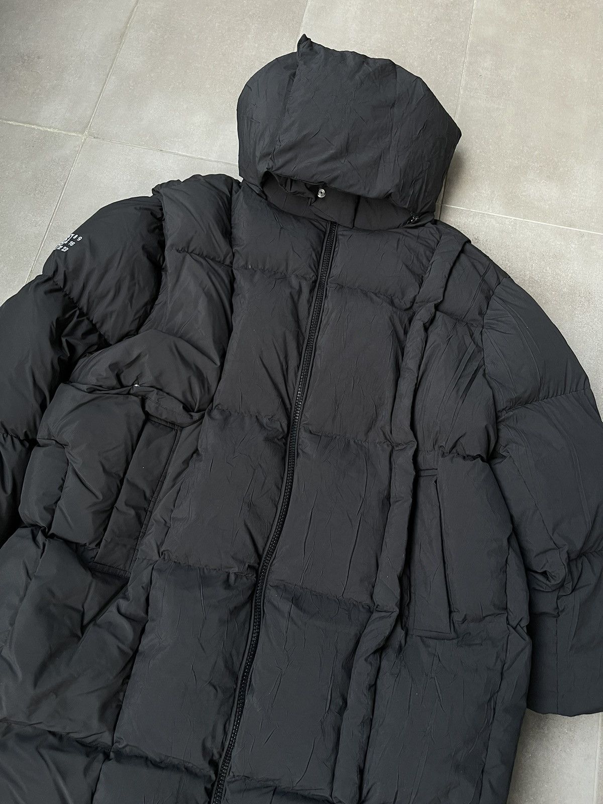 Maison Margiela !DS! AW23 Maison Margiela Chenpeng Black Puffer Coat Jacket Size US M / EU 48-50 / 2 - 10 Thumbnail