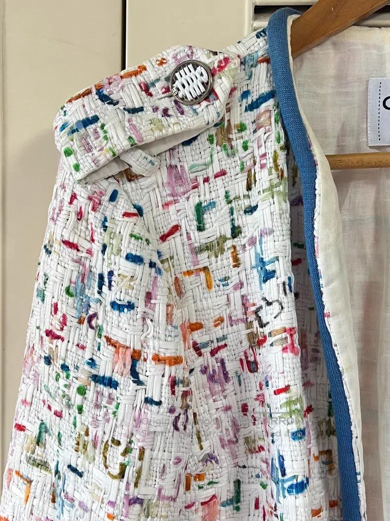 Chanel Chanel Colourful tweed jacket Size XXS / US 00 / IT 34 - 4 Thumbnail