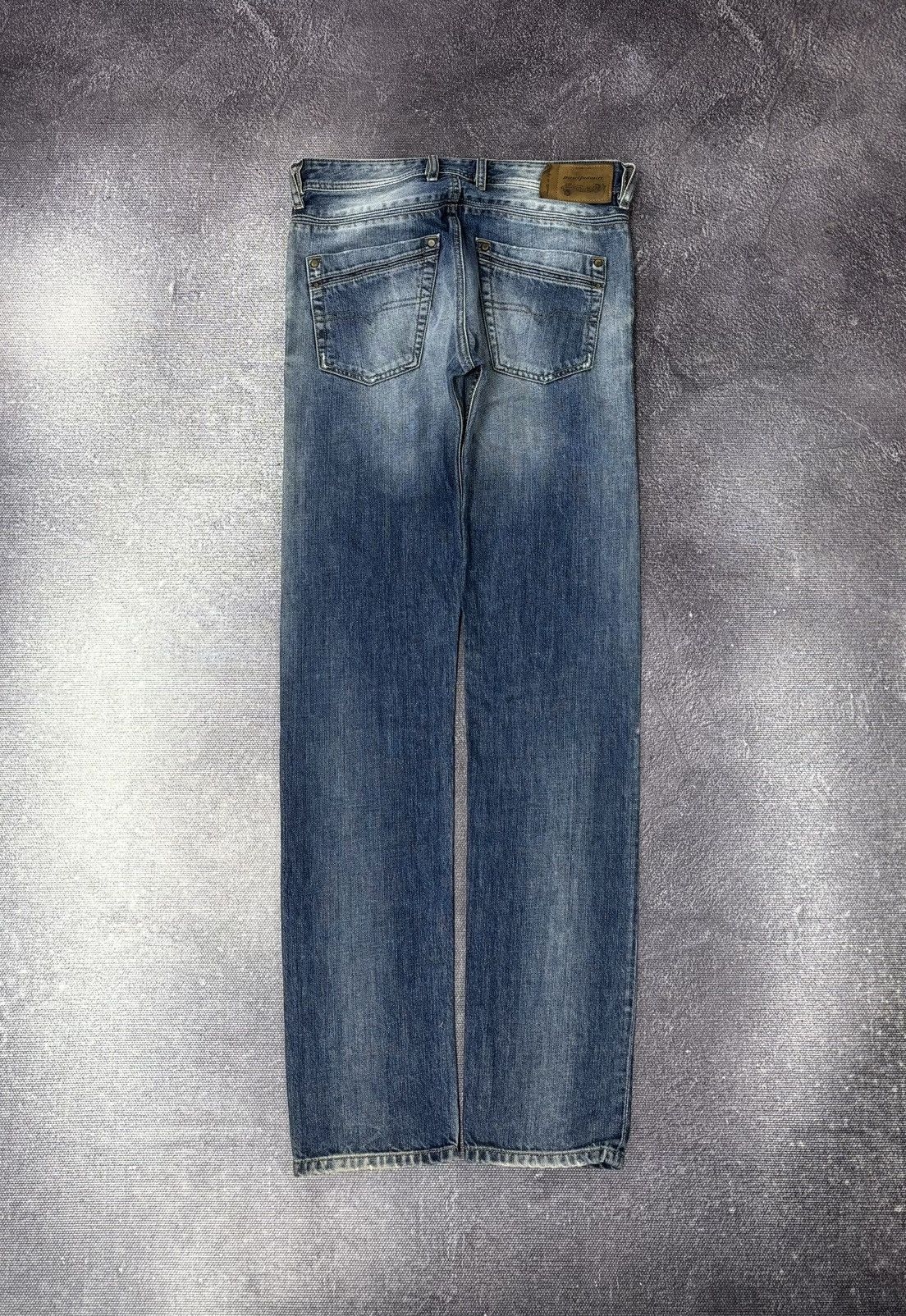 Diesel Diesel Krayver NWT Regular Slim Carrot Blue Denim Jeans Size US 28 / EU 44 - 2 Thumbnail