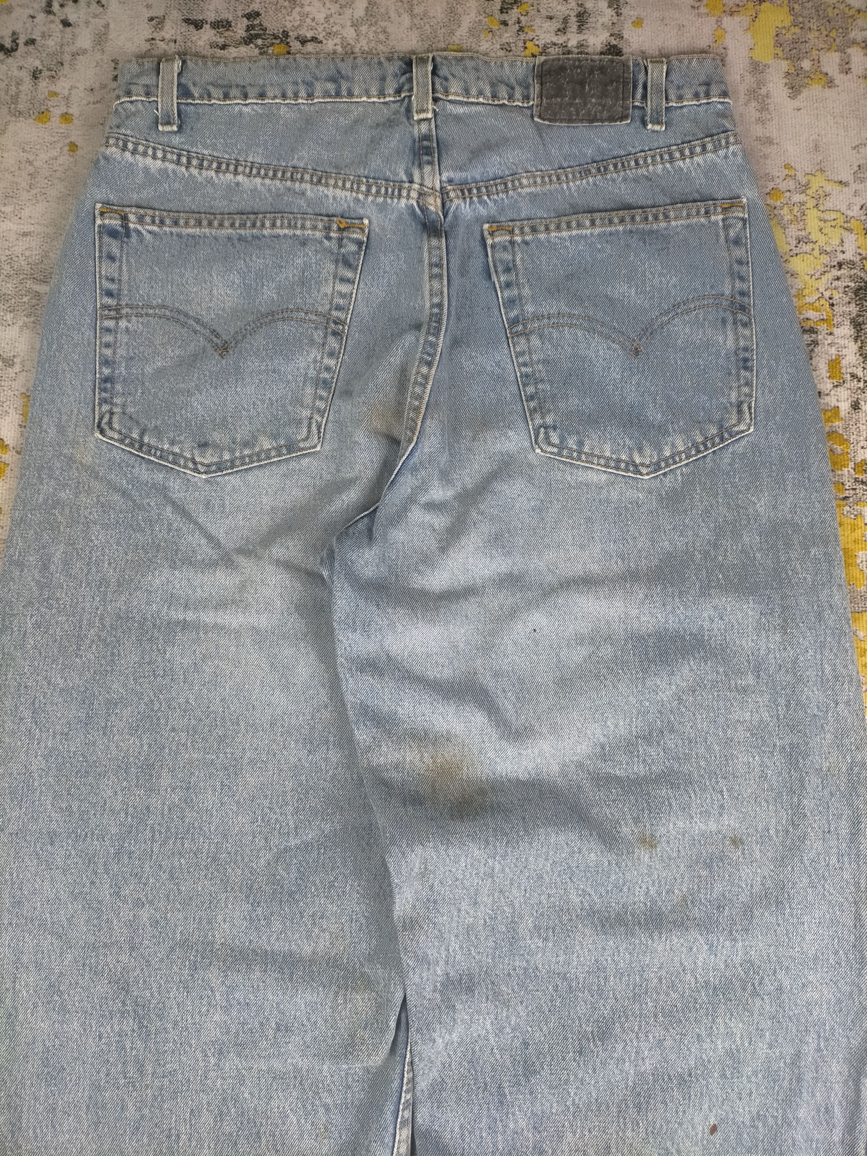 Ecko Unltd. 🔥 90s Vintage Levi's Silver Tab Baggy Loose Wide Leg Size US 33 - 5 Thumbnail