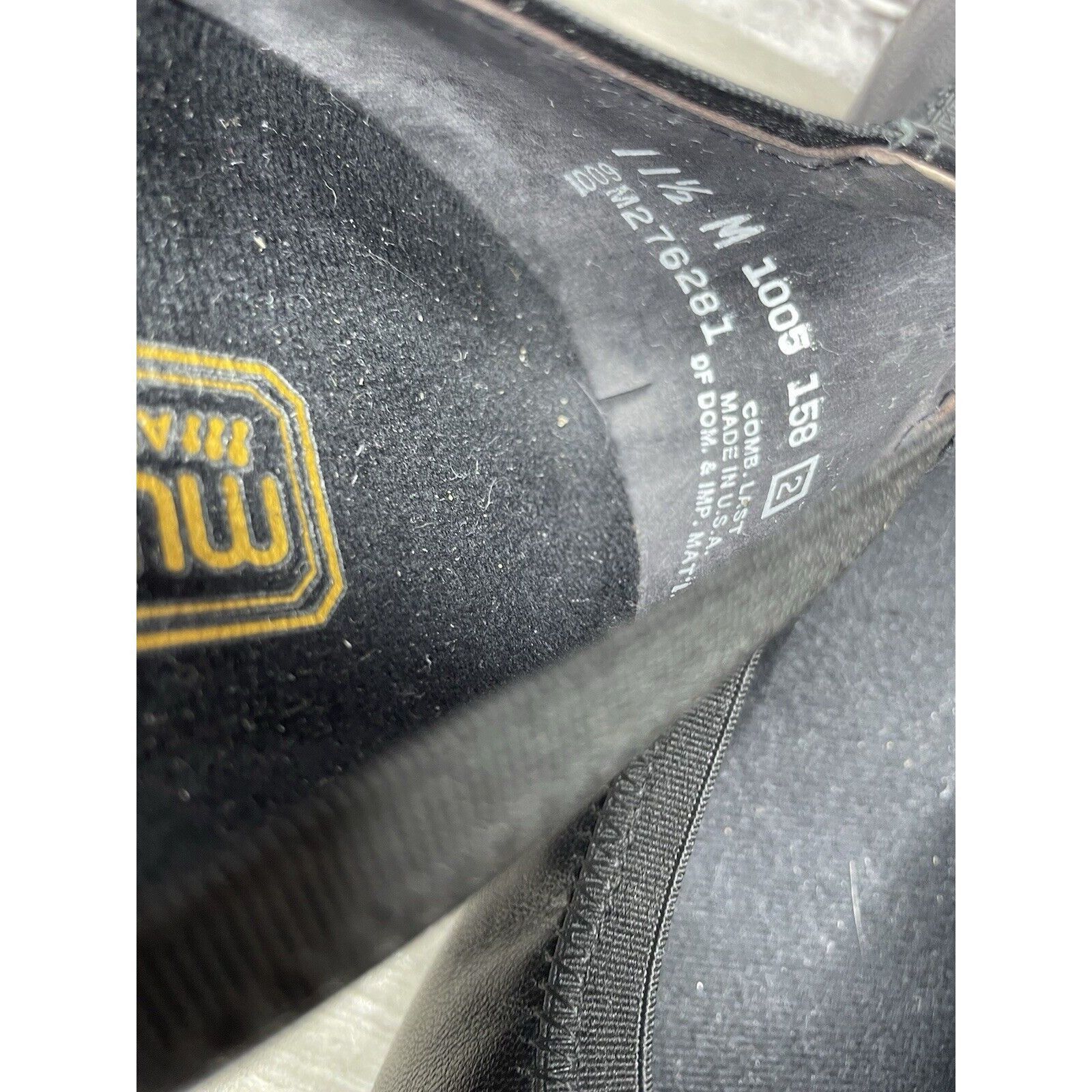 Other Munro American Black Leather Cap Toe Elastic Comfort Heels W Size US 11.5 / IT 41.5 - 6 Thumbnail