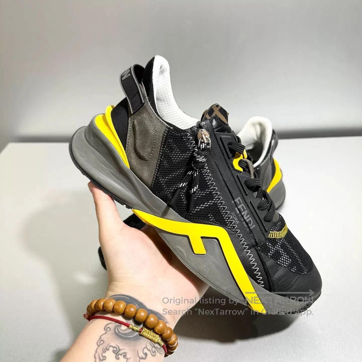Fendi Multi Color Lowtop Sneakers Size 8. Size US 8 / EU 41 - 8 Thumbnail