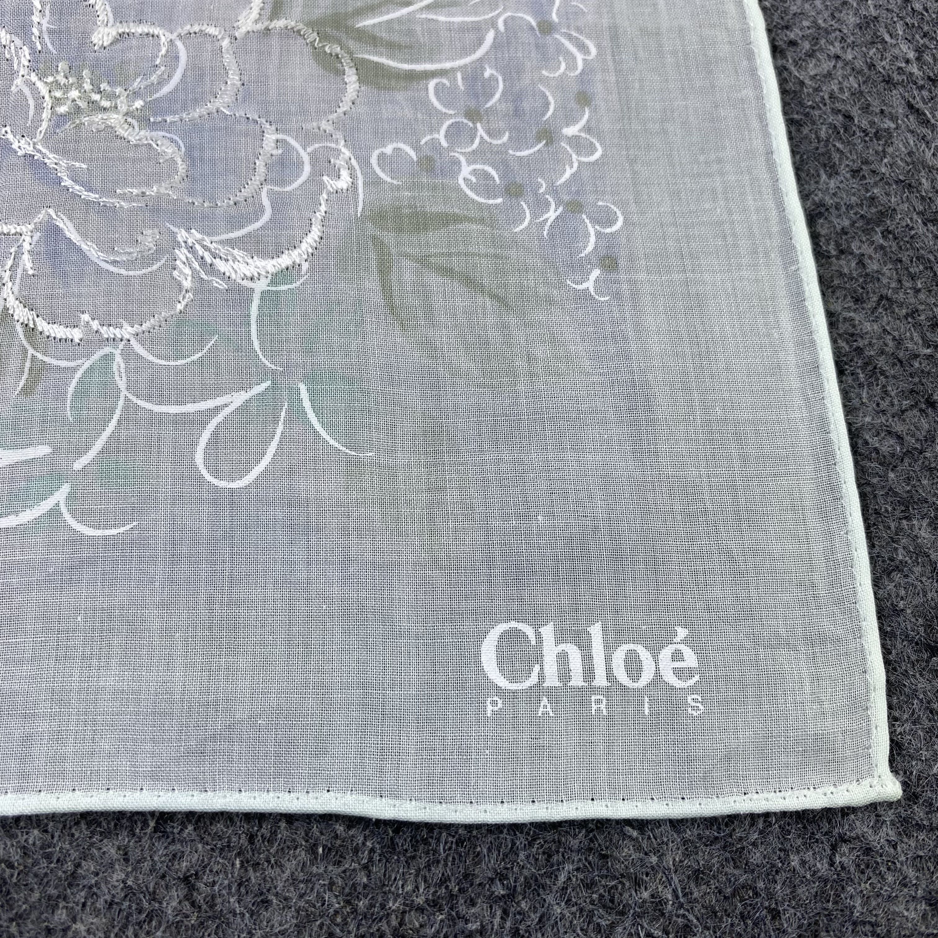 Designer Chloe Handkerchief Neckerchief Bandana-B1595 Size ONE SIZE - 7 Thumbnail