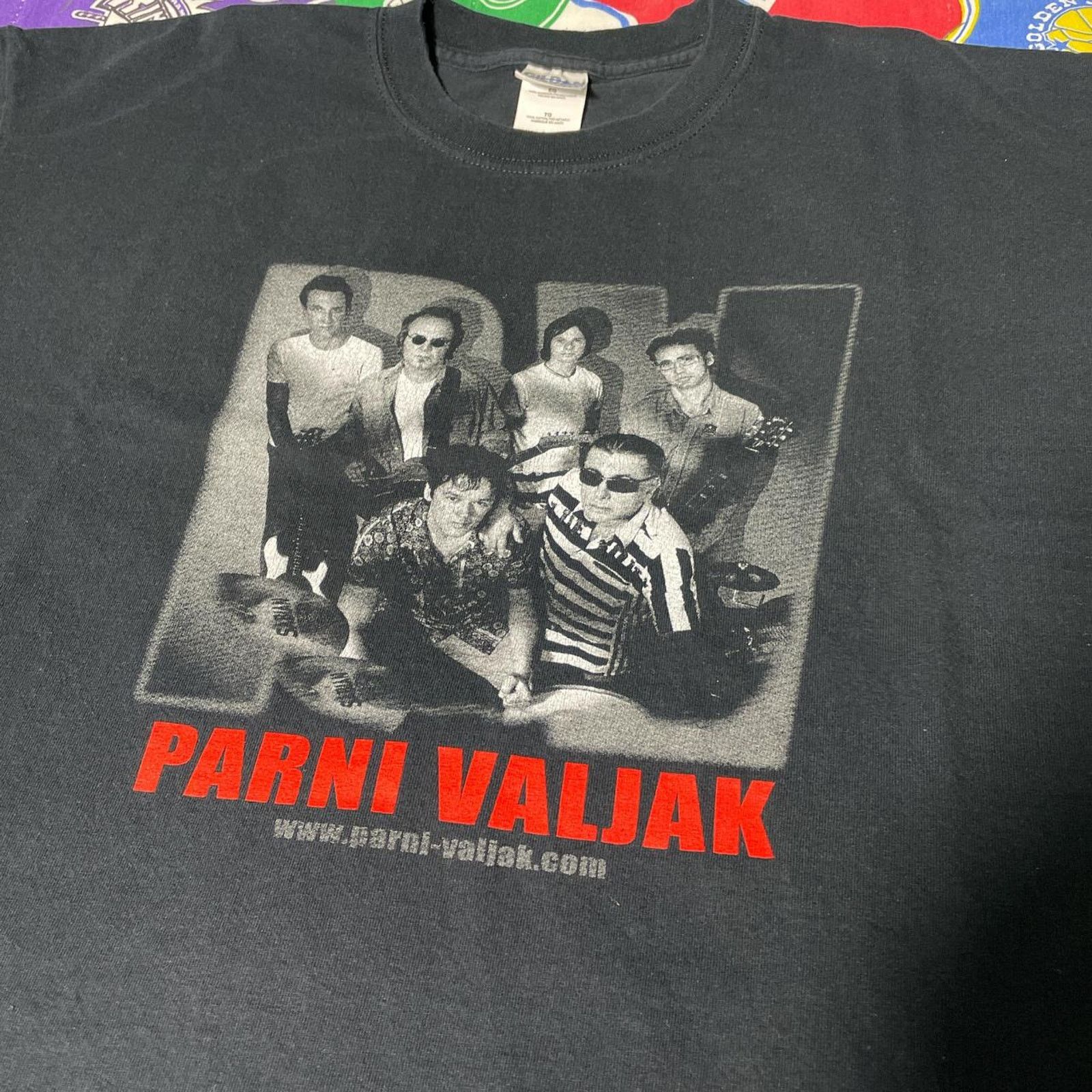 Band Tees × Vintage Vintage Y2K 2005 Parni Valjak Band Shirt Black XL Tee Size US XL / EU 56 / 4 - 3 Thumbnail