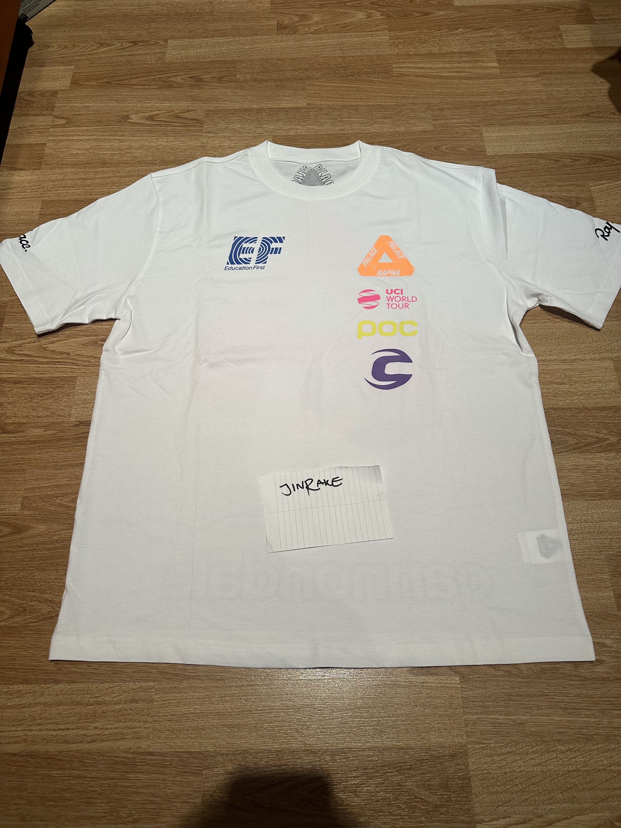 Palace × Rapha Palace Rapha Cannondale Off Bike T-shirt | Size XL | White Size US XL / EU 56 / 4 - 3 Thumbnail