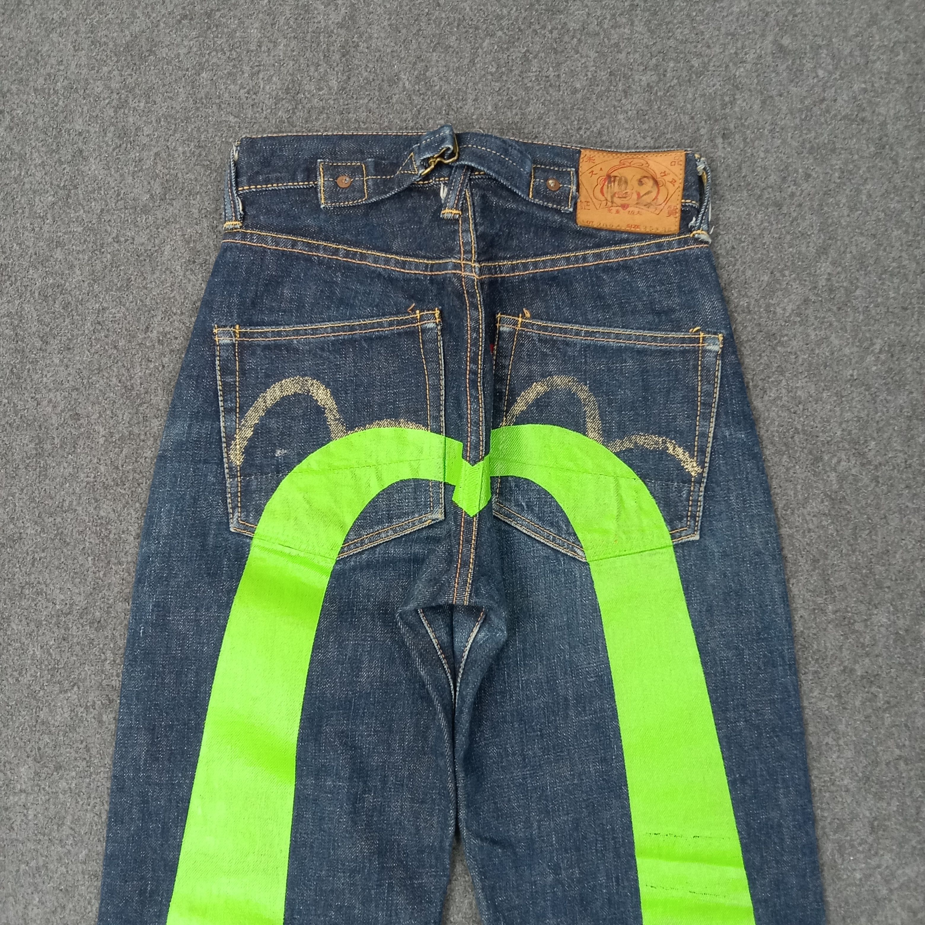 Evisu Evisu Selvedge Japanese Daicock Custom Denim Jeans C252N8 Size 24" / US 00 / IT 34 - 2 Thumbnail