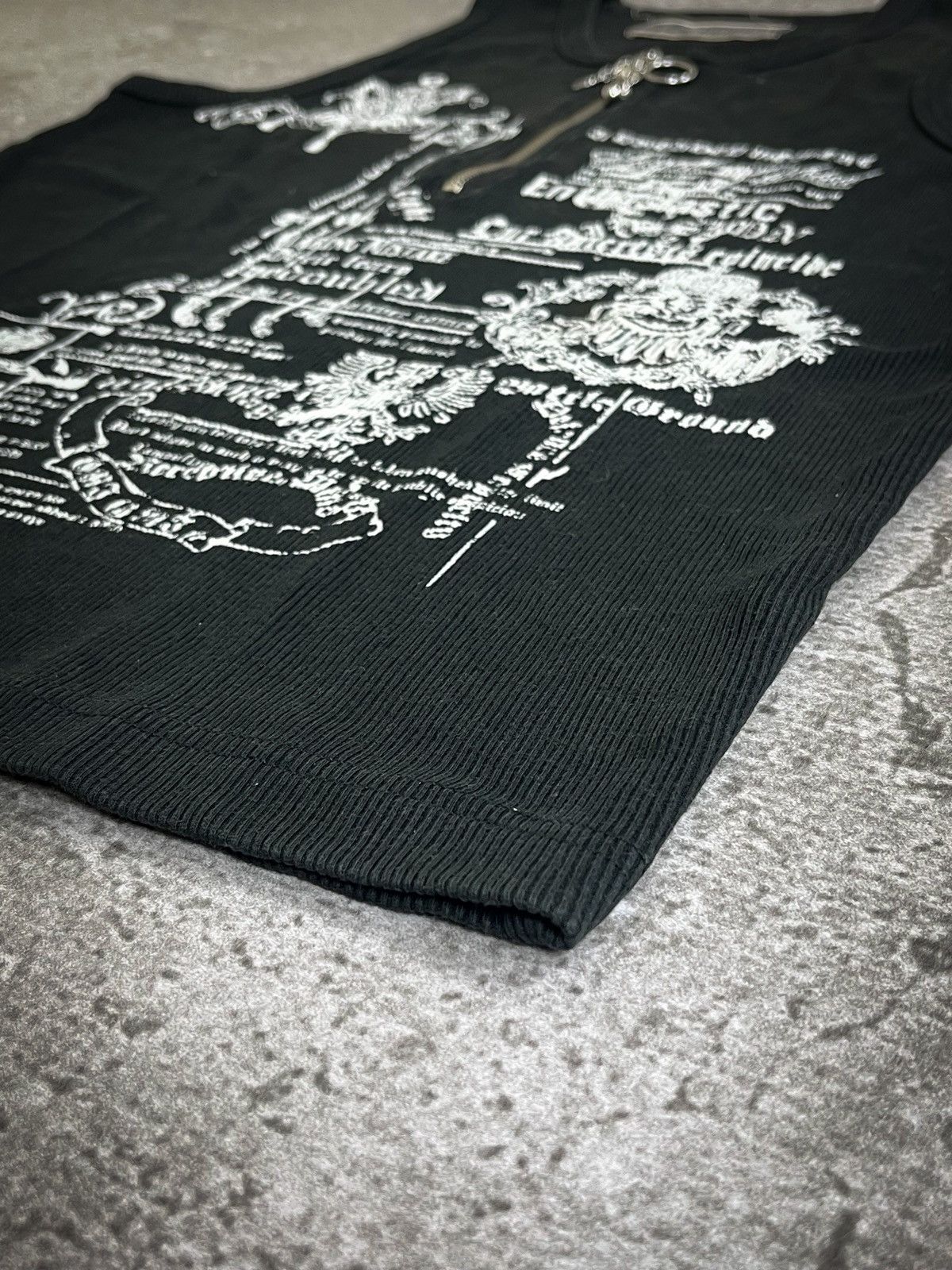 If Six Was Nine Grigri Graphic Poem Half Zip Thermal Tanktop Size US M / EU 48-50 / 2 - 6 Thumbnail