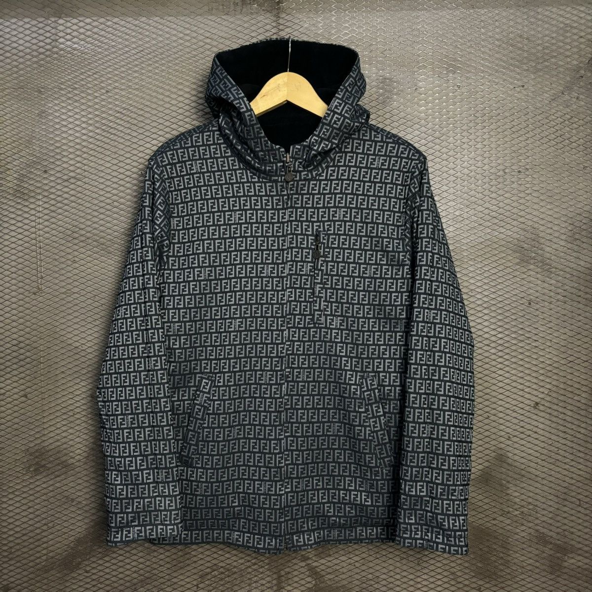 Fendi Vintage Fendi Zucca Reversible Jacket Size US M / EU 48-50 / 2 - 1 Thumbnail