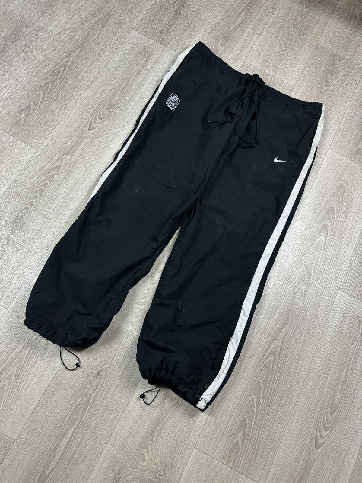 Nike × Vintage Vintage Nike Nylon Sweatpants Joggers Premier Tiempo Size US 38 / EU 54 - 3 Thumbnail