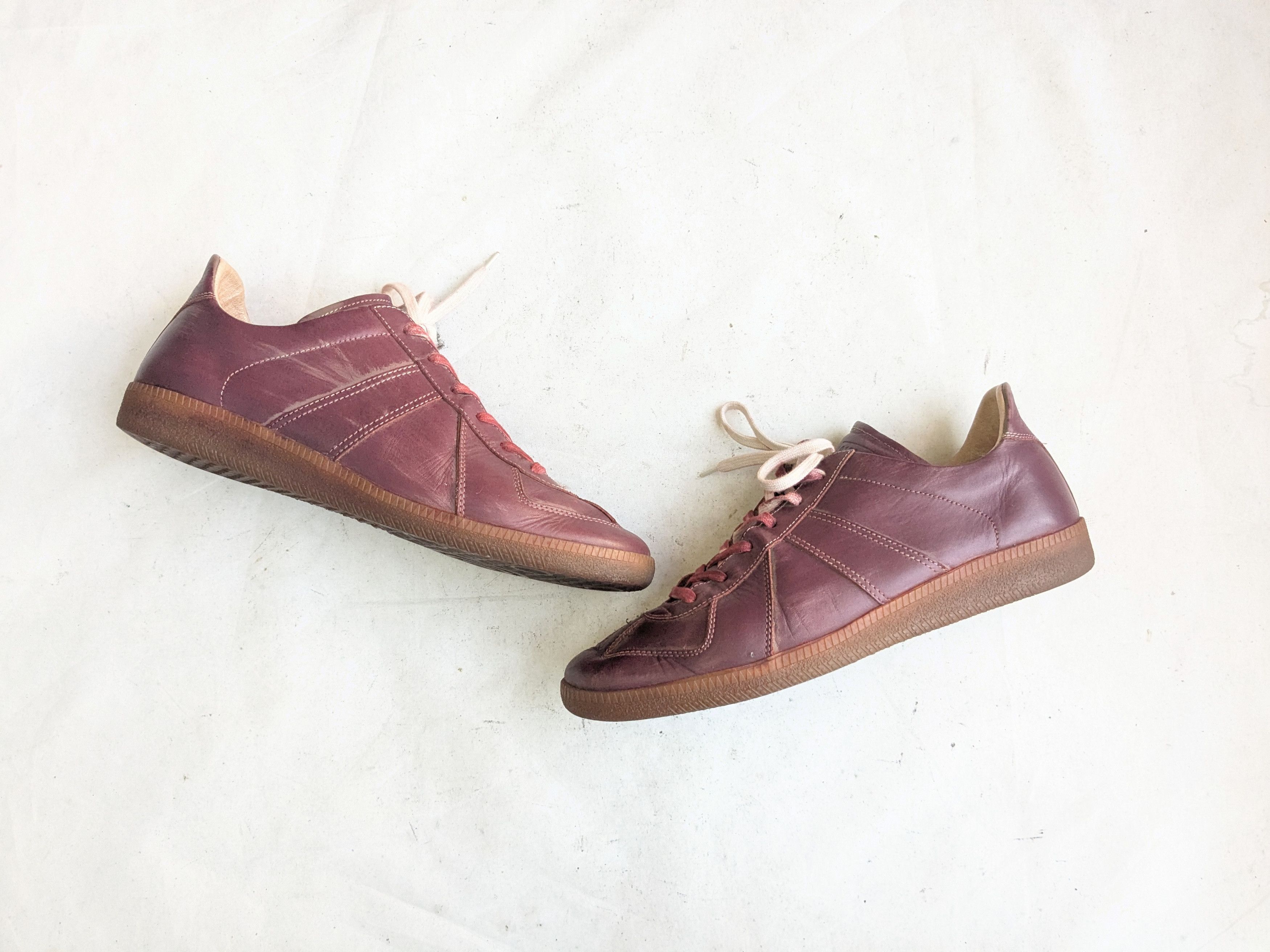 Maison Margiela Maison Margiela Replica GAT Red 8 41 SS09 Low Leather Size US 8 / EU 41 - 1 Thumbnail
