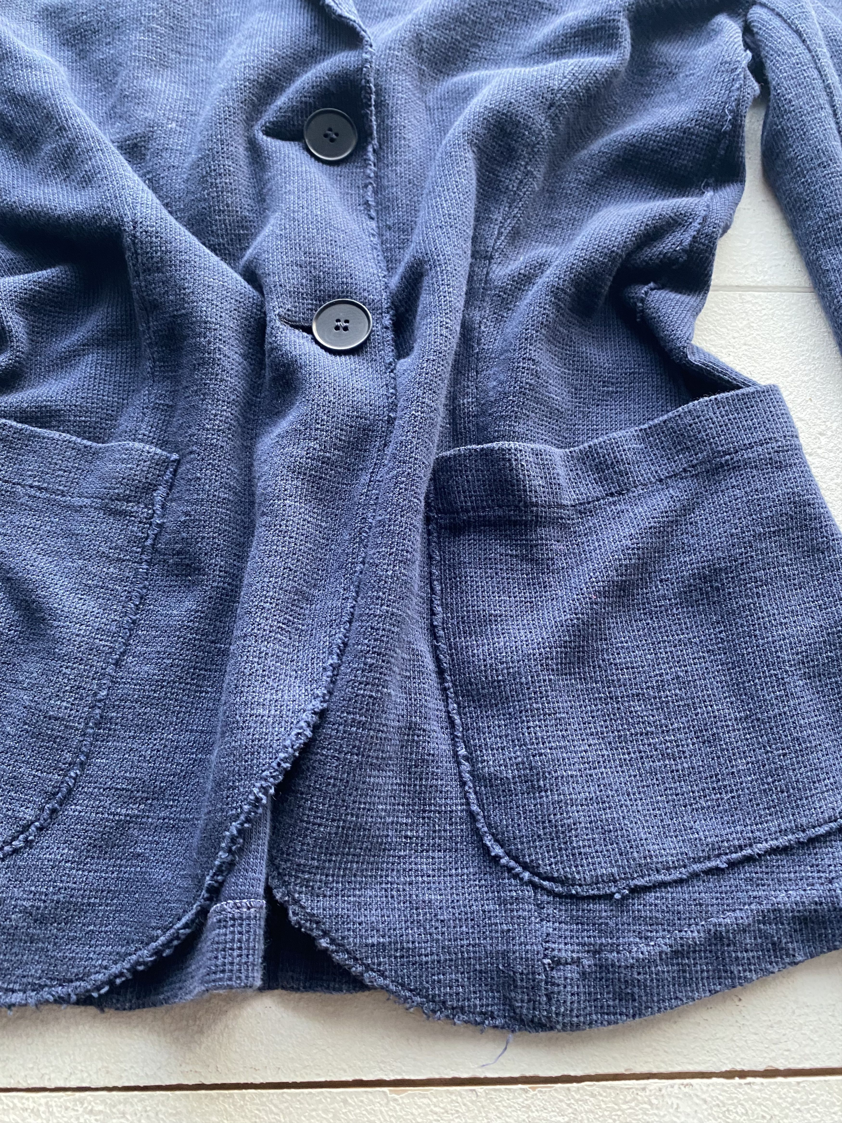 Harris Wharf London Harris Wharf London Buttons Cotton Blazer Size S / US 4 / IT 40 - 4 Thumbnail