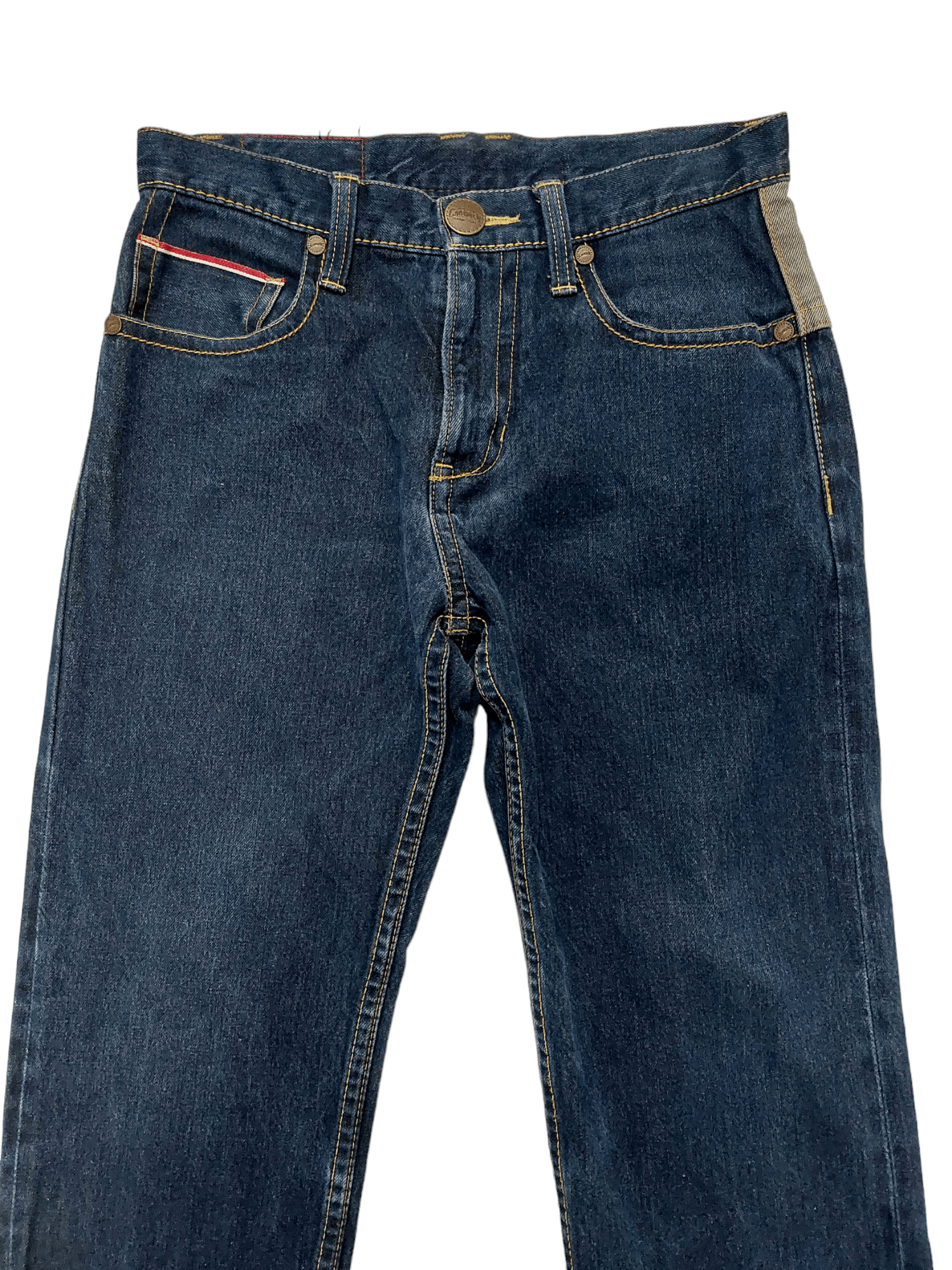 Other Co & Lu Big Logo Selvedge Denim Size US 30 / EU 46 - 5 Thumbnail