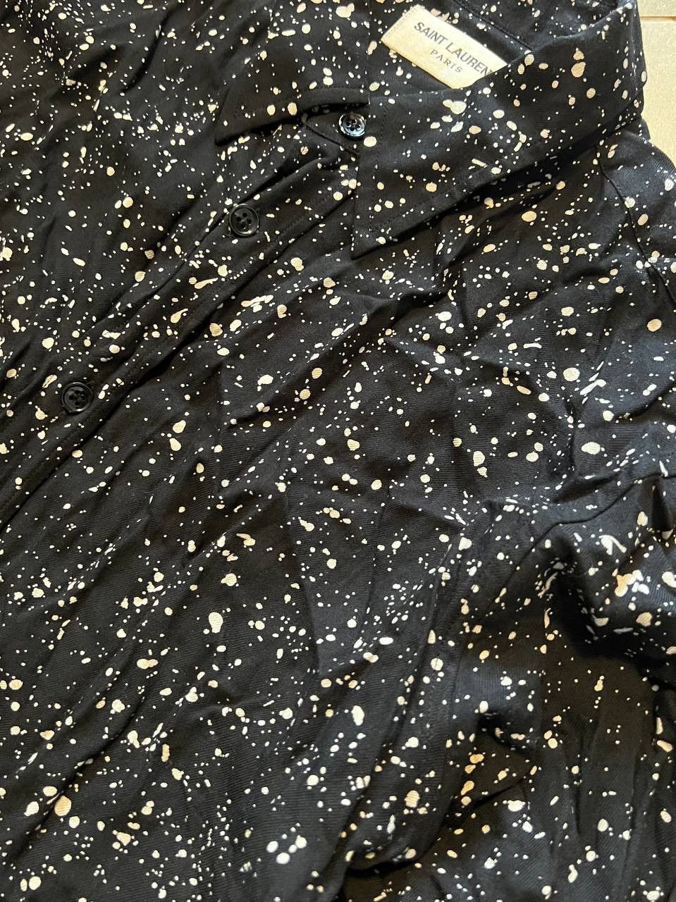 Hedi Slimane × Saint Laurent Paris Saint laurent paris shirt Size US M / EU 48-50 / 2 - 7 Thumbnail