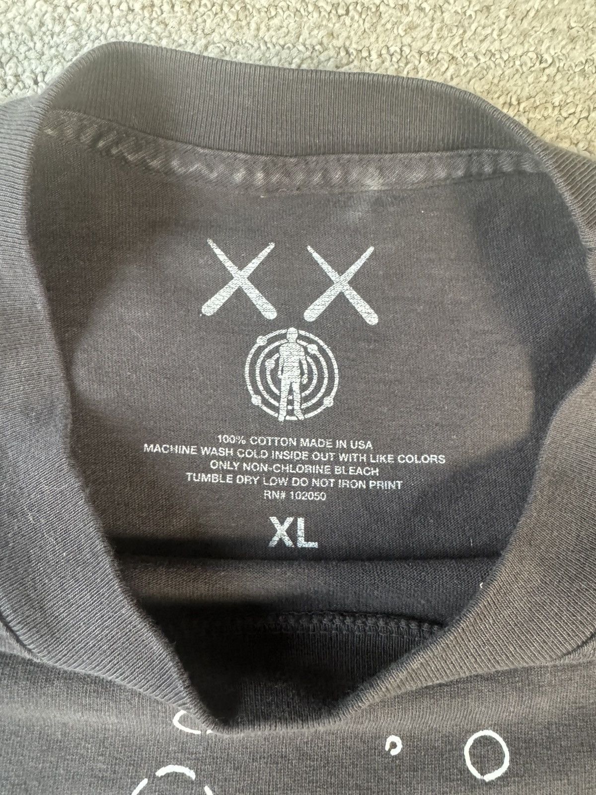 Kaws × Kid Cudi KAWS x Kid Cudi Exclusive Tee Size US XL / EU 56 / 4 - 2 Thumbnail