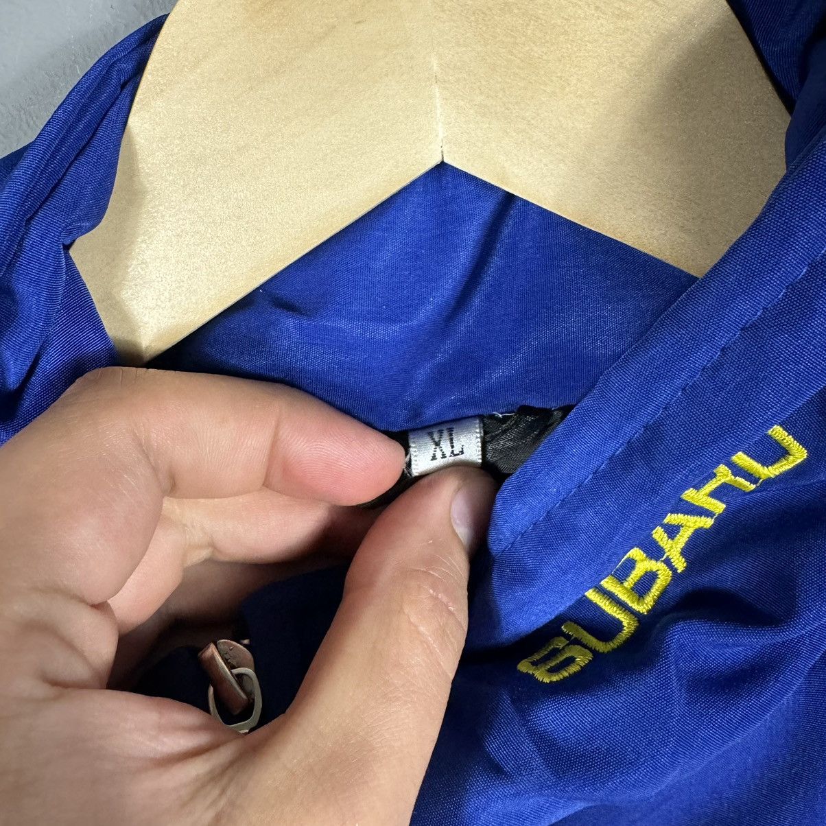 NASCAR Vintage Subaru World Rally Team STI F-1 Racing Jacket Size US XL / EU 56 / 4 - 4 Thumbnail