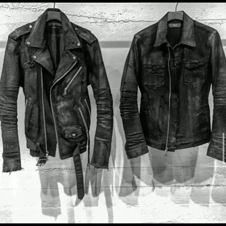 Amiri Amiri 15AW Destroyed Denim Trucker Jacket Size US M / EU 48-50 / 2 - 9 Thumbnail