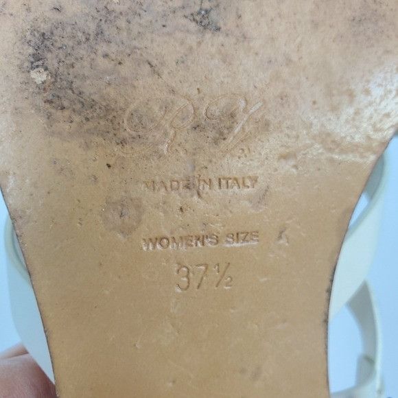 Roger Vivier Roger Vivier Italian Leather Strappy Sandal Size US 7.5 / IT 37.5 - 14 Thumbnail