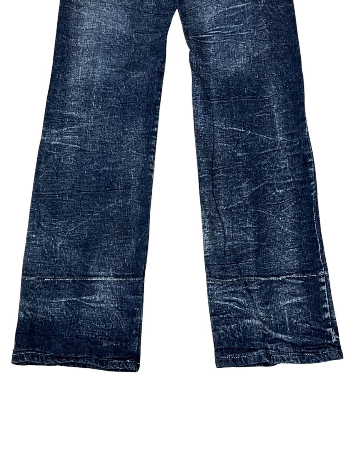Japanese Brand SICK🔥JAPANESE BRAND DIRTY WOLF DOUBLE WAIST JEANS/DENIM Size US 31 - 6 Thumbnail