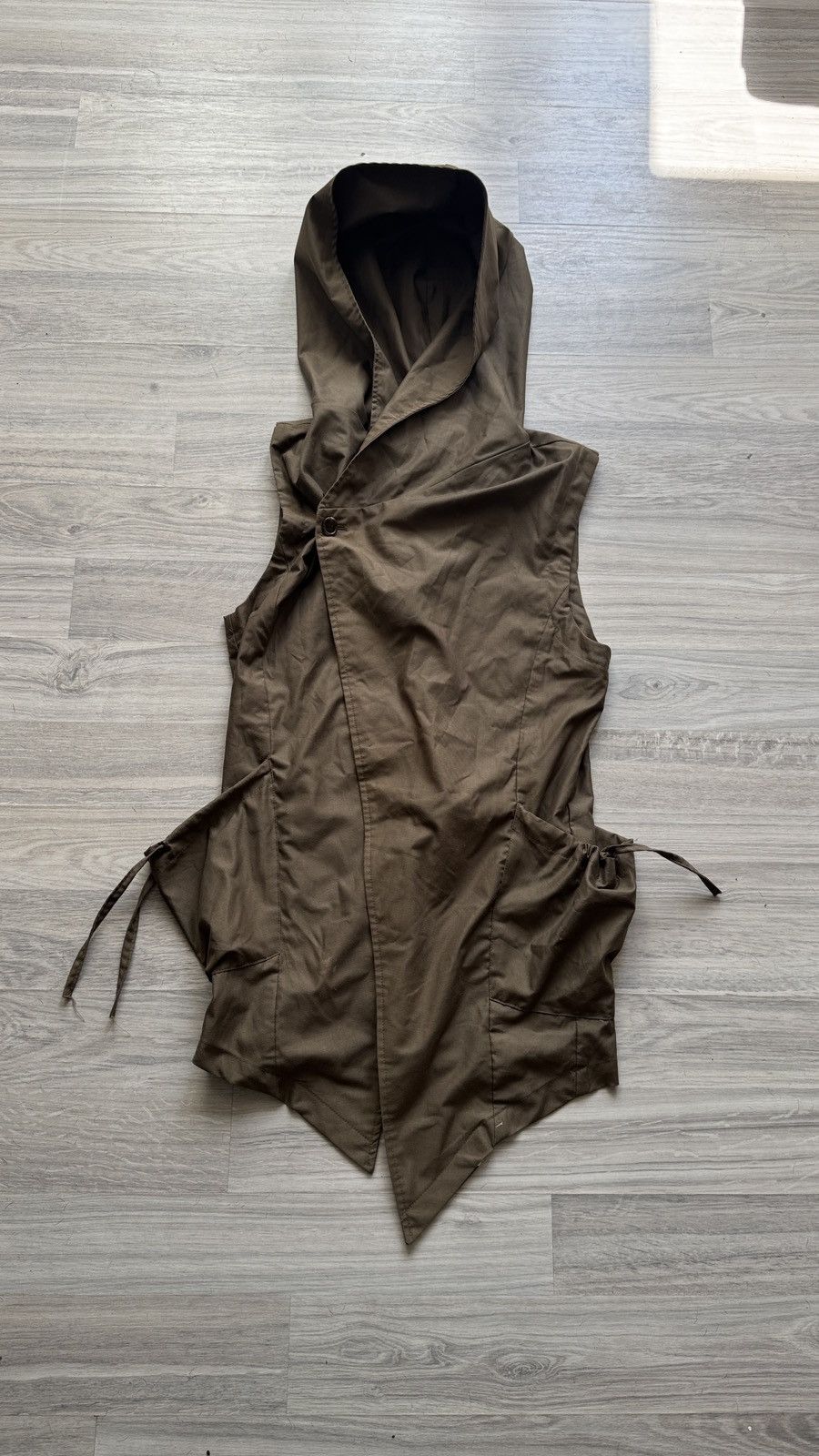 If Six Was Nine Wizard Wrap Capes Jacket Rick Owens Yohji Issey Miyake Vibe Size US M / EU 48-50 / 2 - 2 Thumbnail