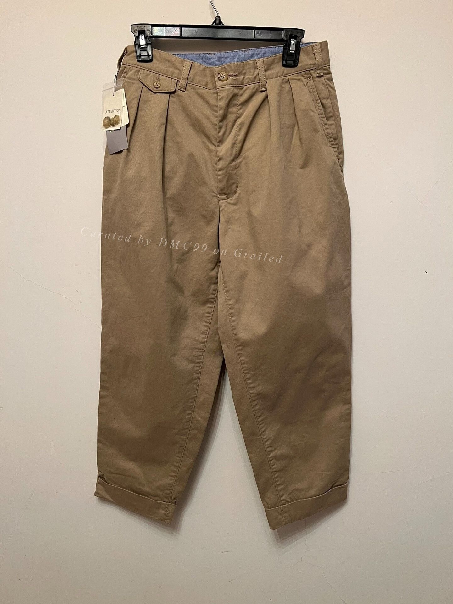 Beams Plus BEAMS PLUS Double Pleated Tapered Pants Size US 31 - 1 Thumbnail