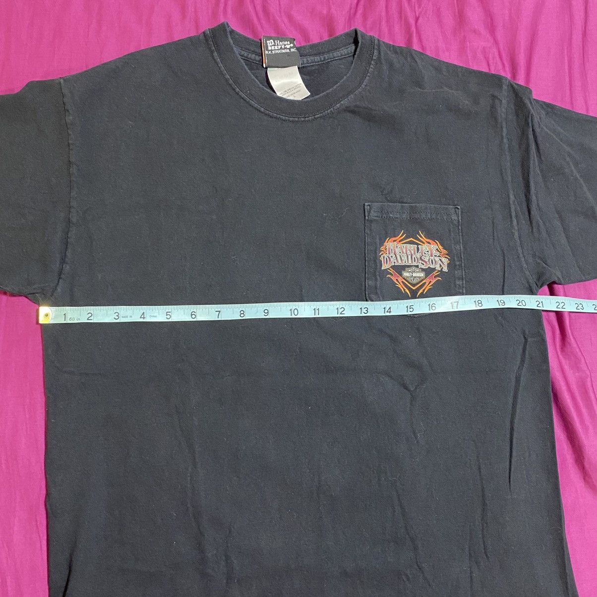 Harley Davidson Vintage Harley Davidson T Shirt L Great Falls Montana Size US L / EU 52-54 / 3 - 7 Thumbnail