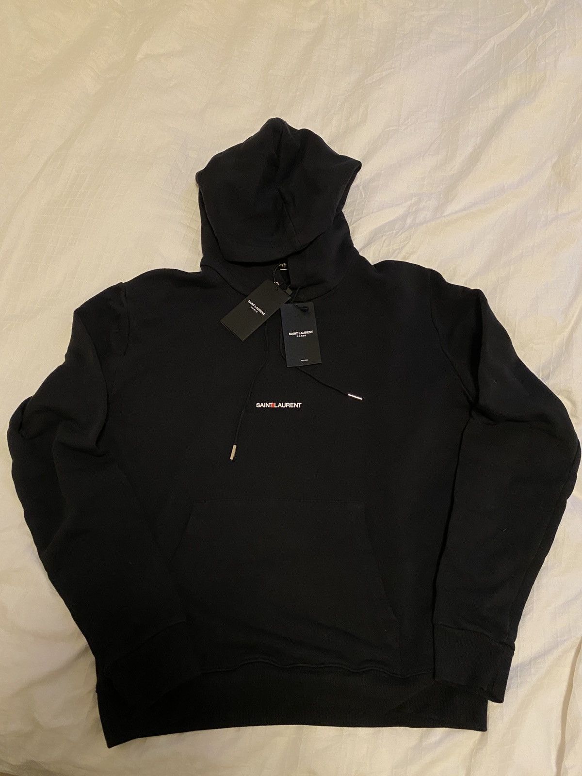 Yves Saint Laurent YSL RIVE GAUCHE HOODIE Size US S / EU 44-46 / 1 - 1 Thumbnail