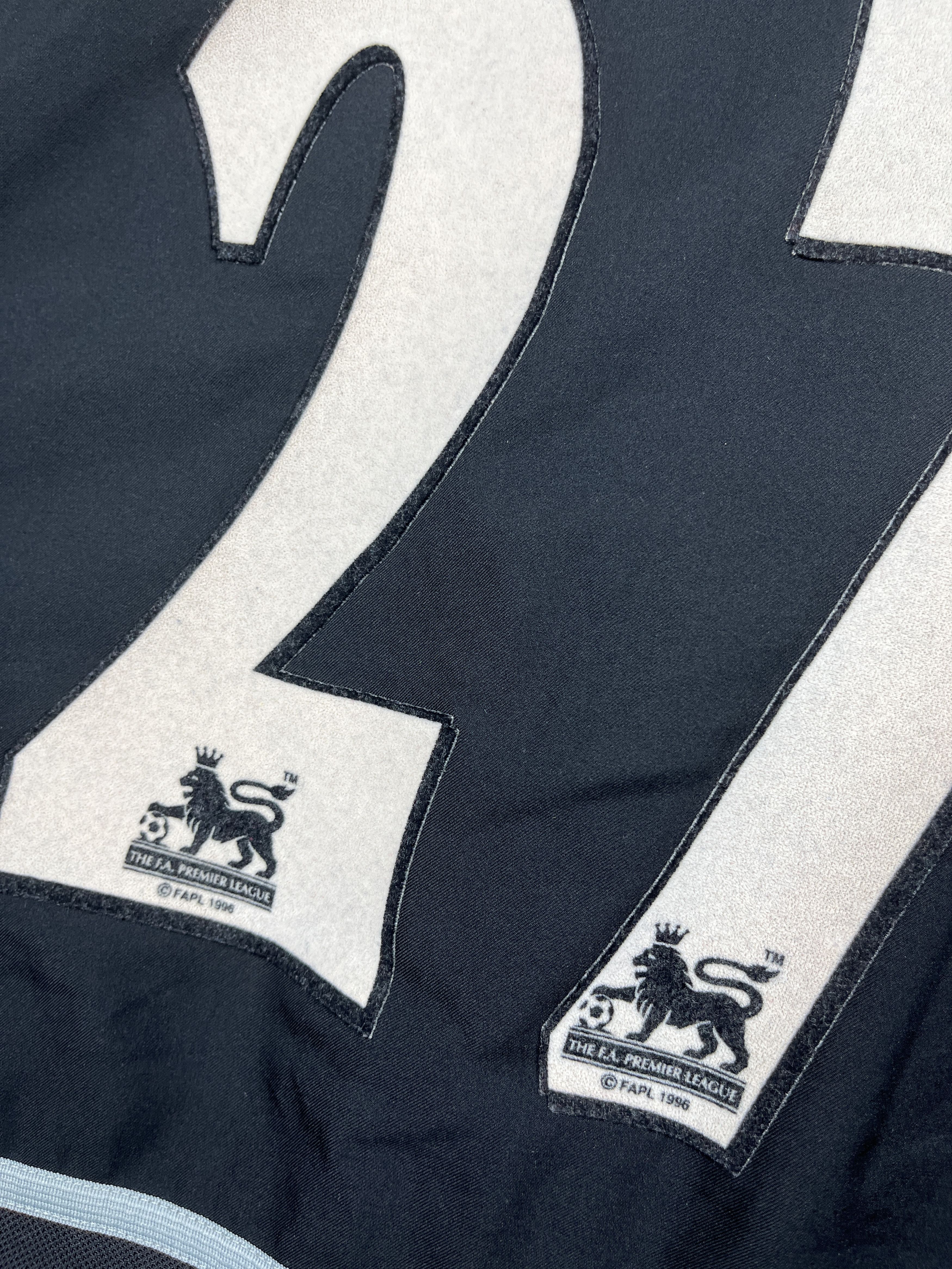 Nike 2002-2004 Manchester United # 27 Silvestre Soccer Jersey Size US S / EU 44-46 / 1 - 6 Thumbnail