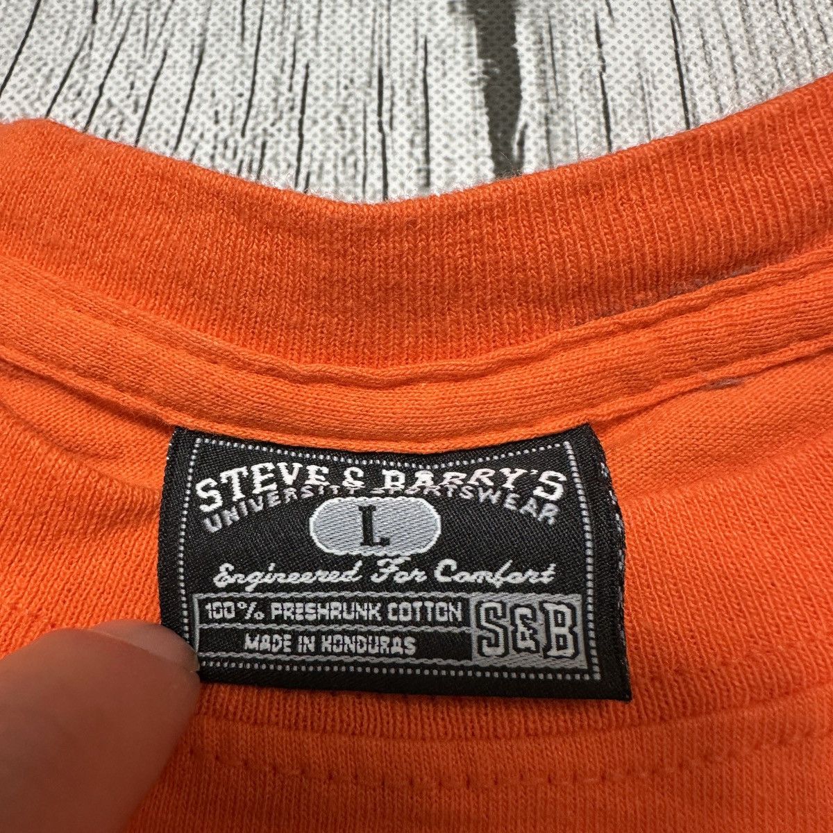 NCAA × Steve And Barrys × Vintage Vintage Syracuse Orange Basketball tee Size US L / EU 52-54 / 3 - 4 Thumbnail