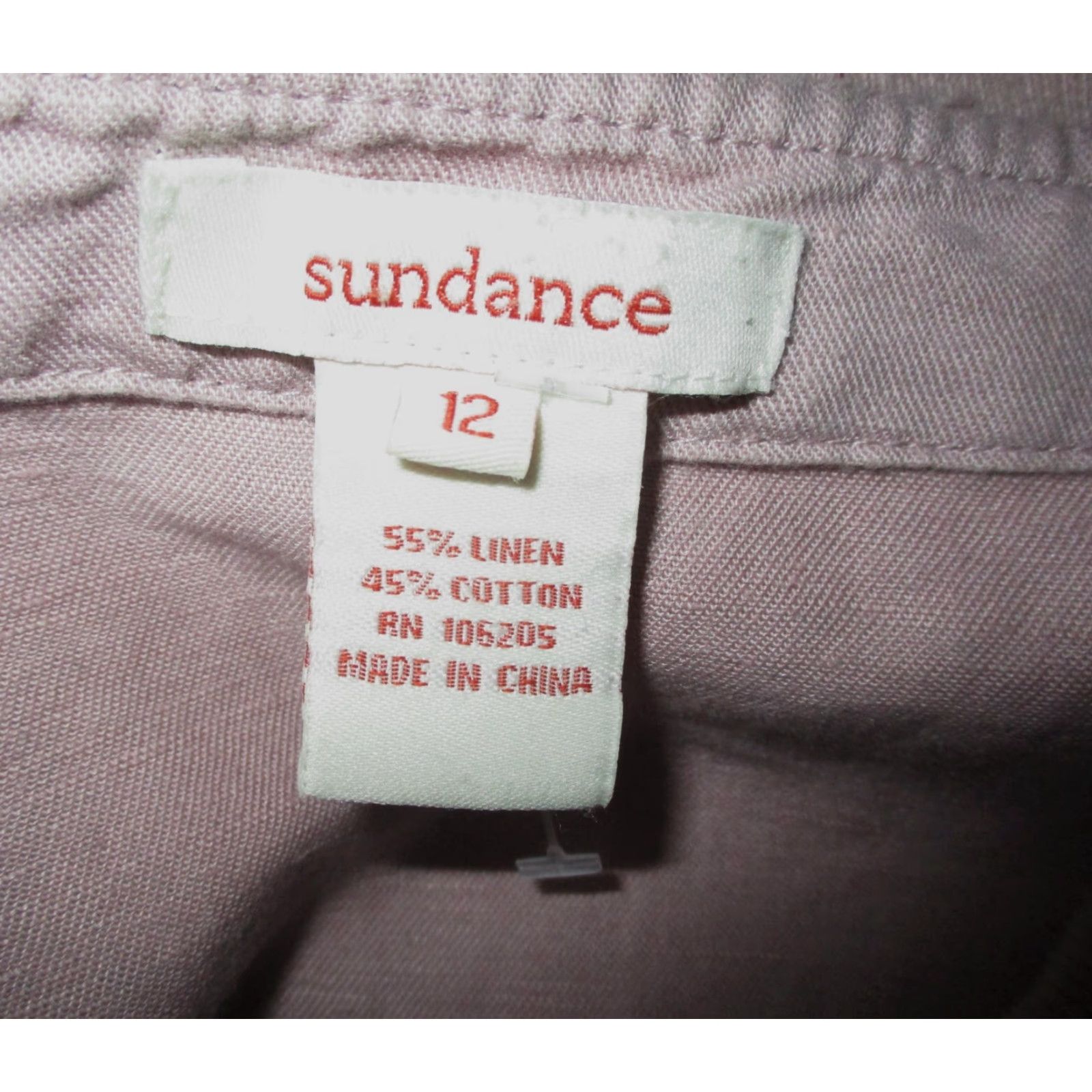 Vintage SUNDANCE Pink Full Zip Linen Jacket Women's 12 Shirt Womens All Seasons Zip Jacket Size XL / US 12-14 / IT 48-50 - 6 Thumbnail