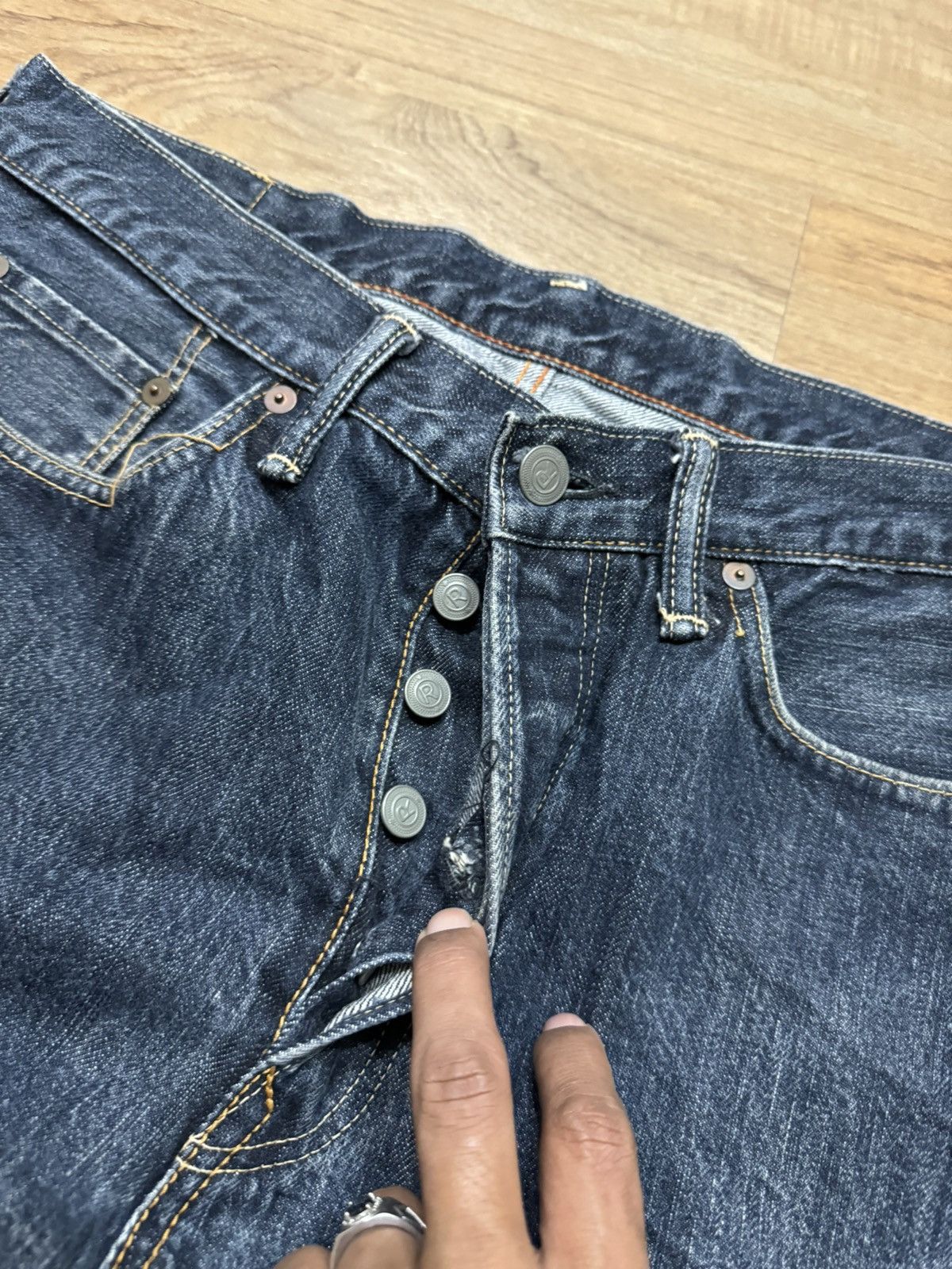 Japanese Brand RNA SELVEDGE JEANS Size US 32 / EU 48 - 3 Thumbnail
