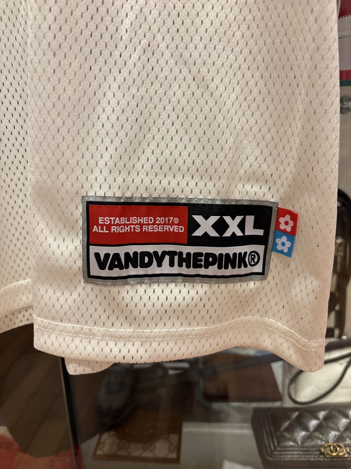 Vandy The Pink Vandy The Pink Mesh Football Jersey Size US XXL / EU 58 / 5 - 4 Thumbnail