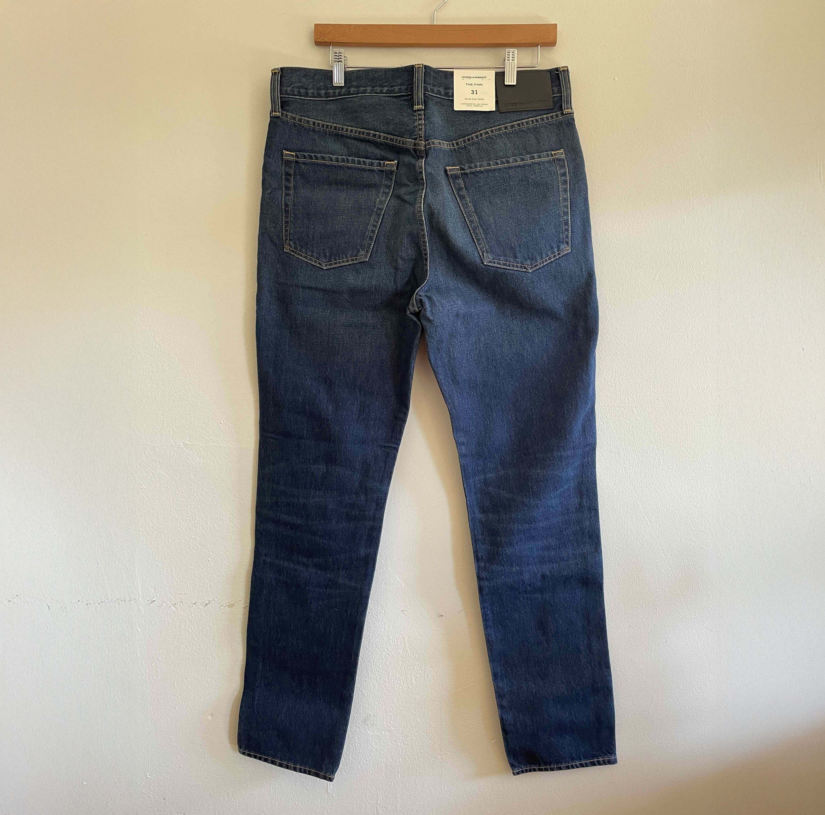 Citizens Of Humanity The Finn Relaxed Rise Taper Jeans Size US 31 - 2 Thumbnail