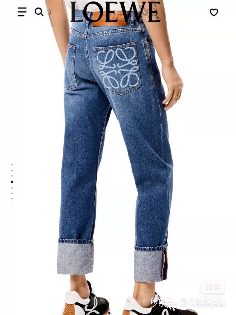 Loewe LOEWE Straight jeans Size US 30 / EU 46 - 2 Thumbnail
