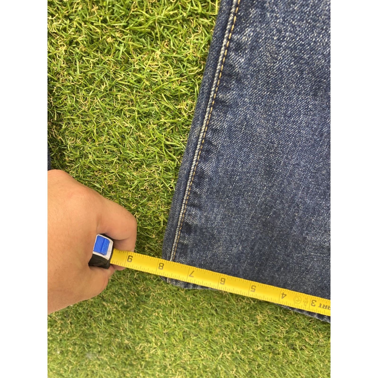Polo Ralph Lauren VINTAGE Polo Ralph Lauren Jeans Mens 36x32 Blue Denim Straight Fit Classic RL Size US M / EU 48-50 / 2 - 6 Thumbnail