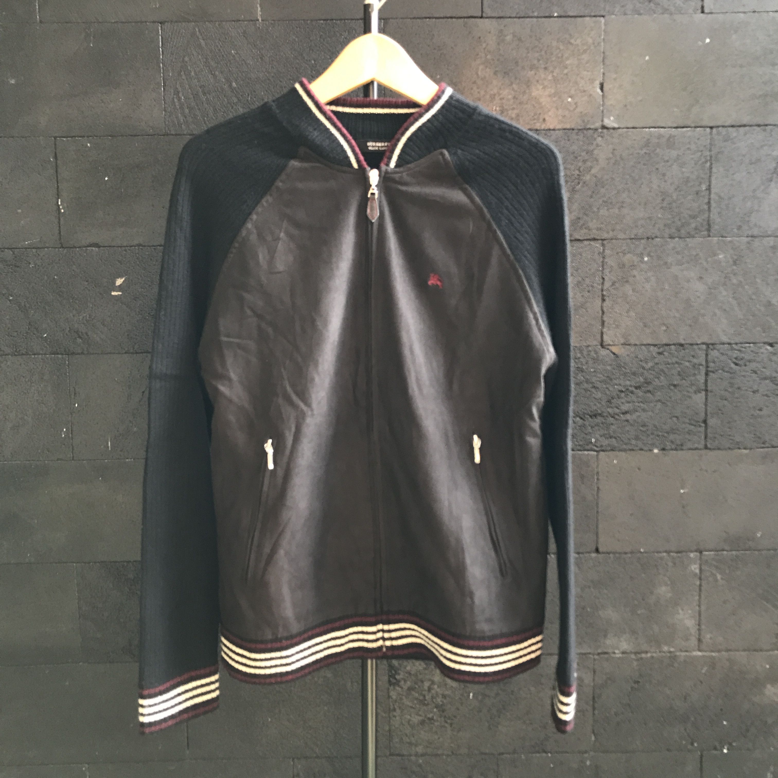 Burberry Burbeery Black Label Varsity Jacket Size US L / EU 52-54 / 3 - 1 Thumbnail