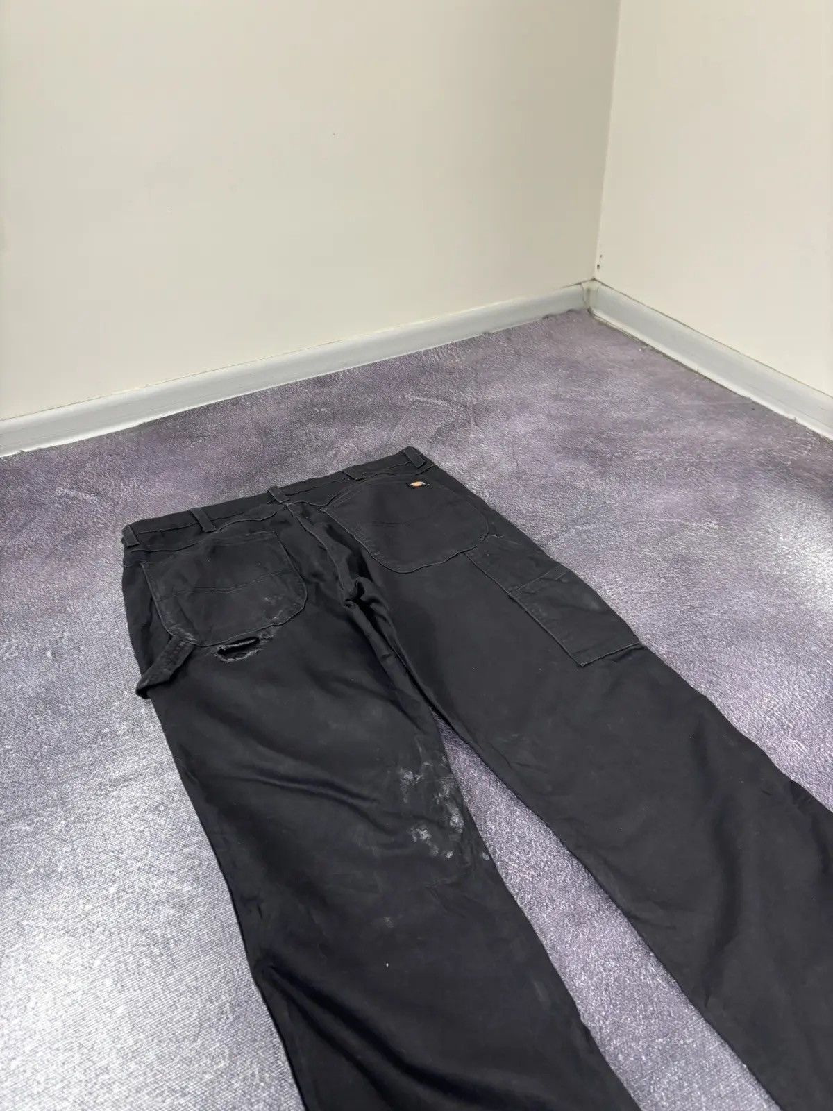 Dickies × Vintage Vintage Dickies Flex American Black Work Hype Pants Size US 36 / EU 52 - 4 Thumbnail