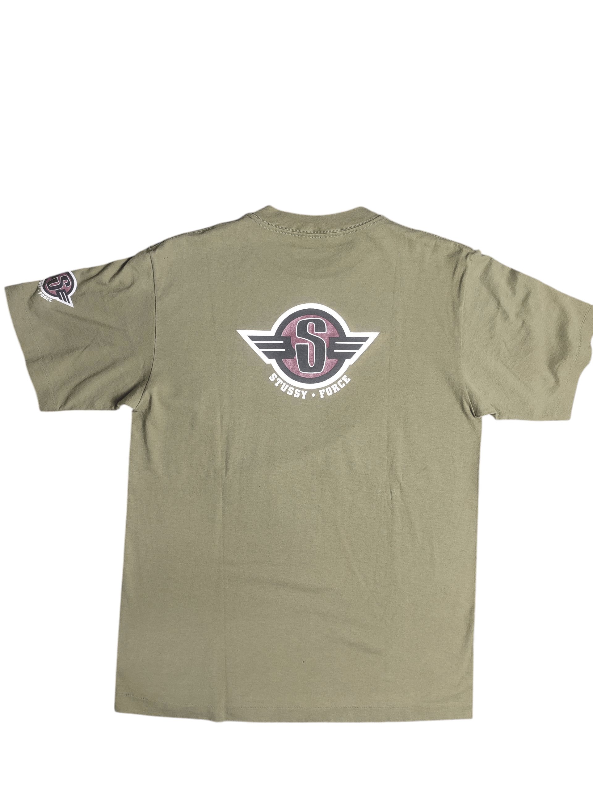 Stussy Stussy Force 1990s Vintage Tshirt Size US L / EU 52-54 / 3 - 3 Thumbnail