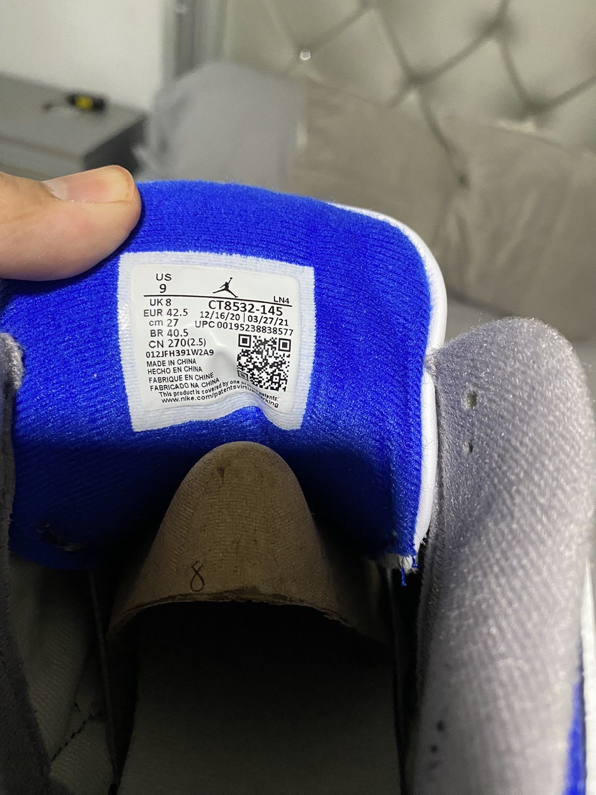 Nike Air Jordan 3 retro Size US 9 / EU 42 - 4 Thumbnail