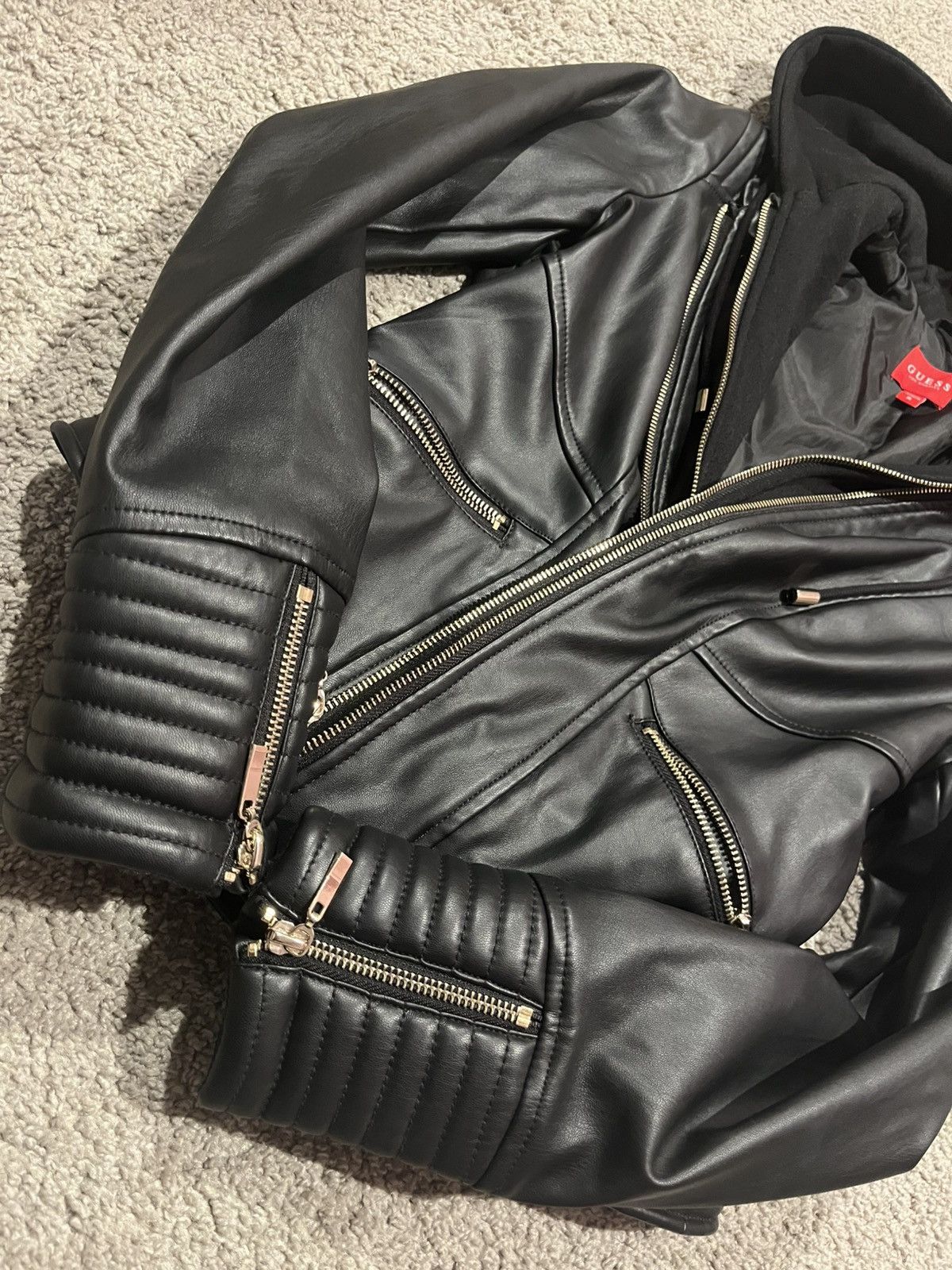 Guess Women’s Guess Leather Jacket Size M / US 6-8 / IT 42-44 - 3 Thumbnail