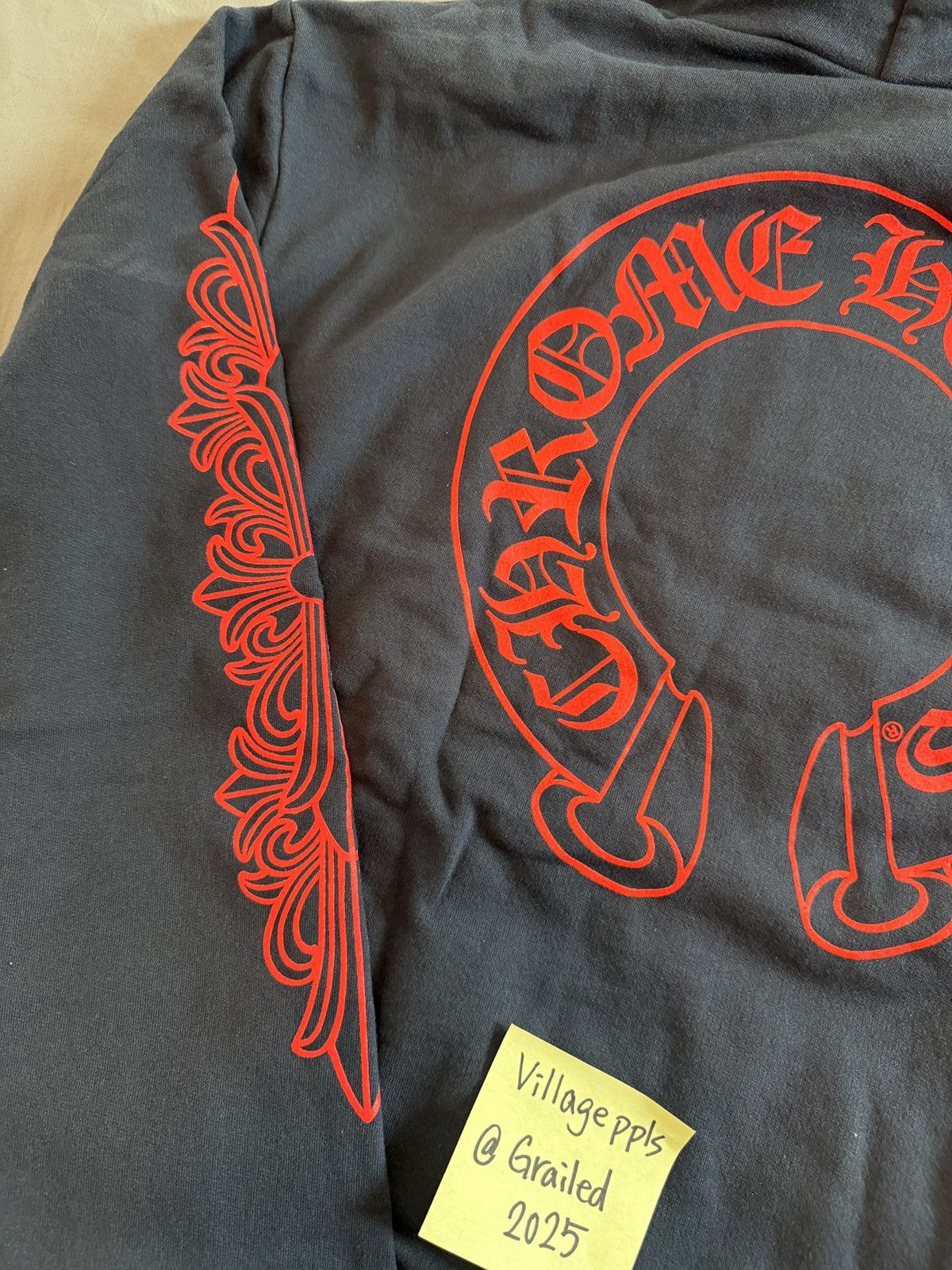 Chrome Hearts Chrome Hearts Blue Hoodie Size US L / EU 52-54 / 3 - 7 Thumbnail