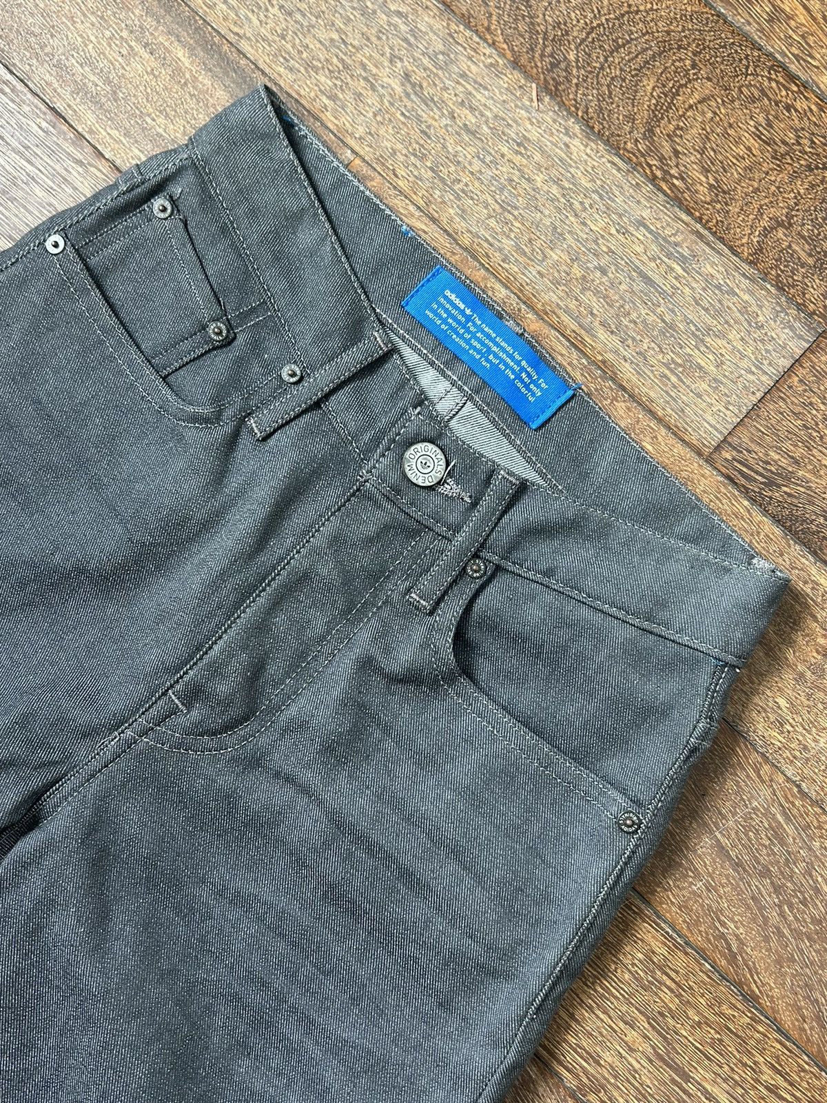 Adidas × Designer × Yeezy Adidas Original Barrel Leg Denim Pants Size US 26 / EU 42 - 6 Thumbnail