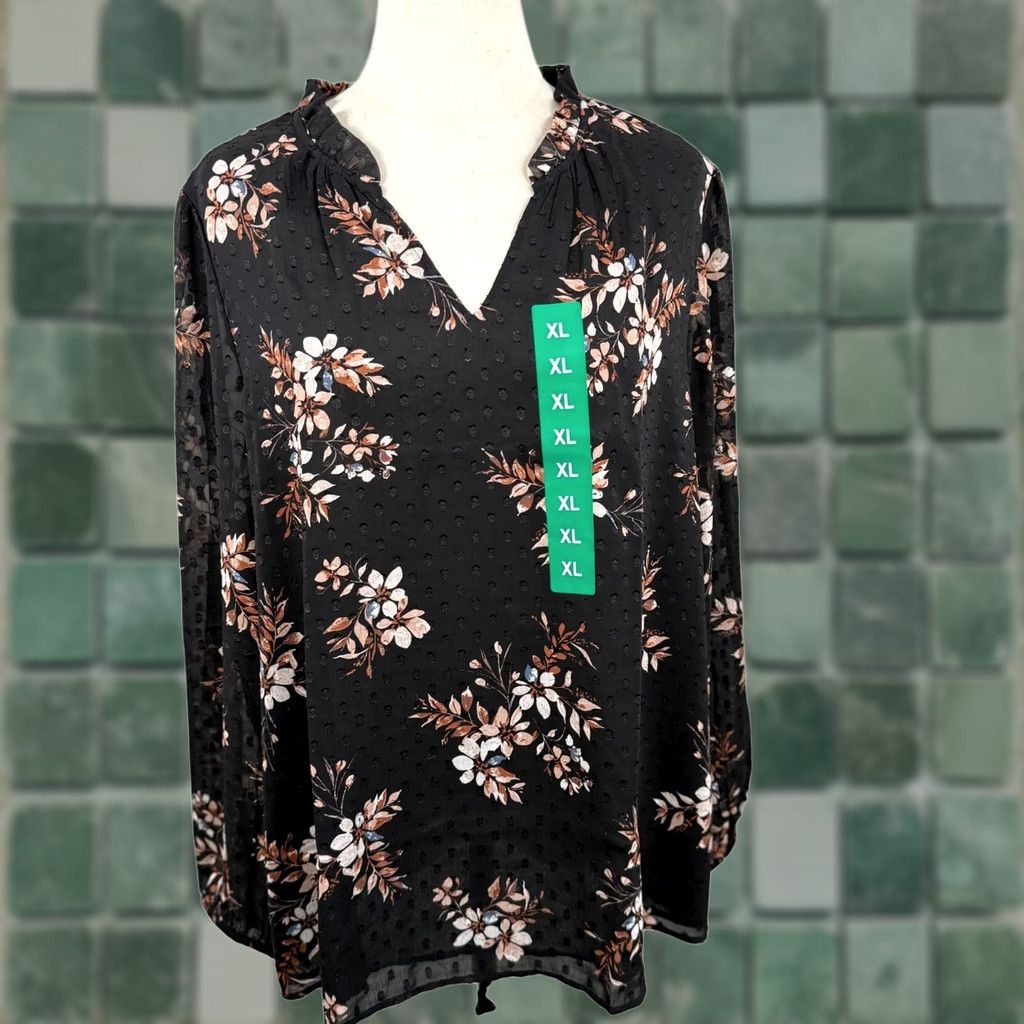 Vintage Hilary Radley Blouse XS XL? Size XL / US 12-14 / IT 48-50 - 1 Thumbnail