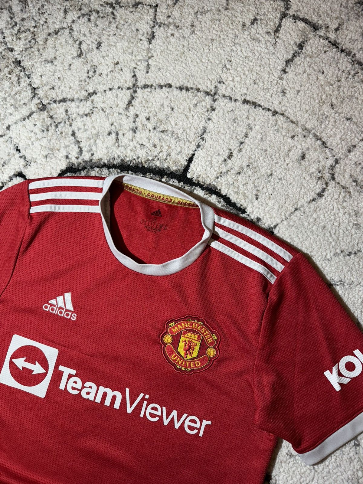 Adidas × Vintage RONALDO Manchester United 2021/22 Adidas Jersey Blockore S Size US S / EU 44-46 / 1 - 5 Thumbnail