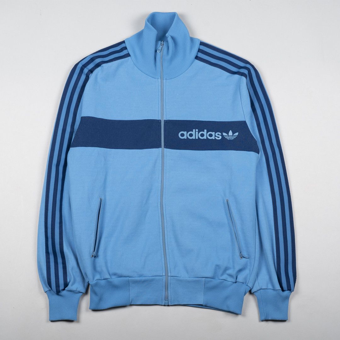 Adidas Adidas 1970s Vintage Track Jacket Light Blue | Grailed