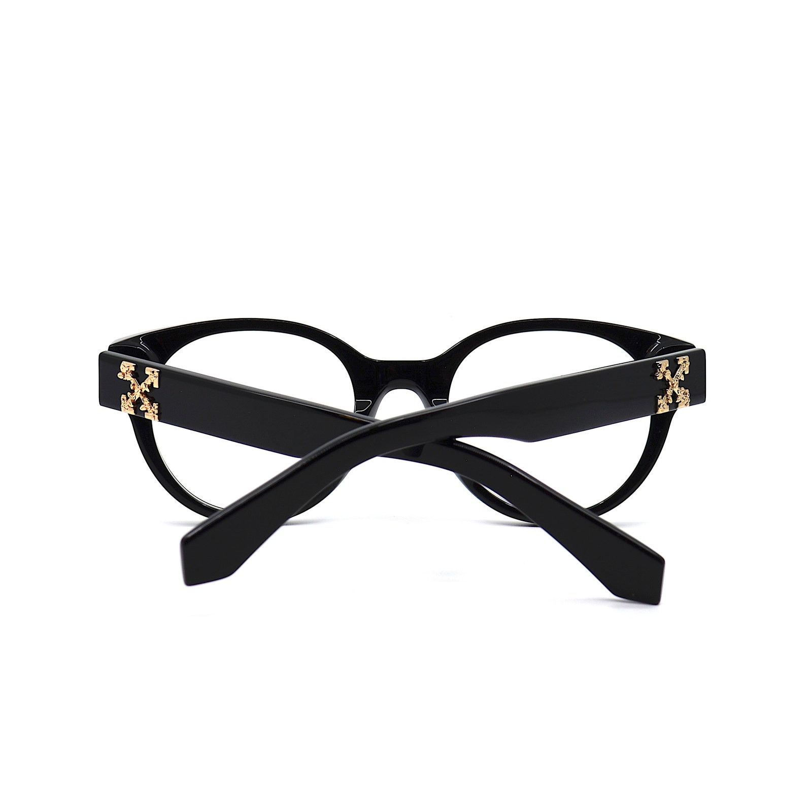 Off-White NEW! OFF-WHITE STYLE-2 OERJ002 BLACK EYEGLASSES FRAME Size ONE SIZE - 7 Thumbnail