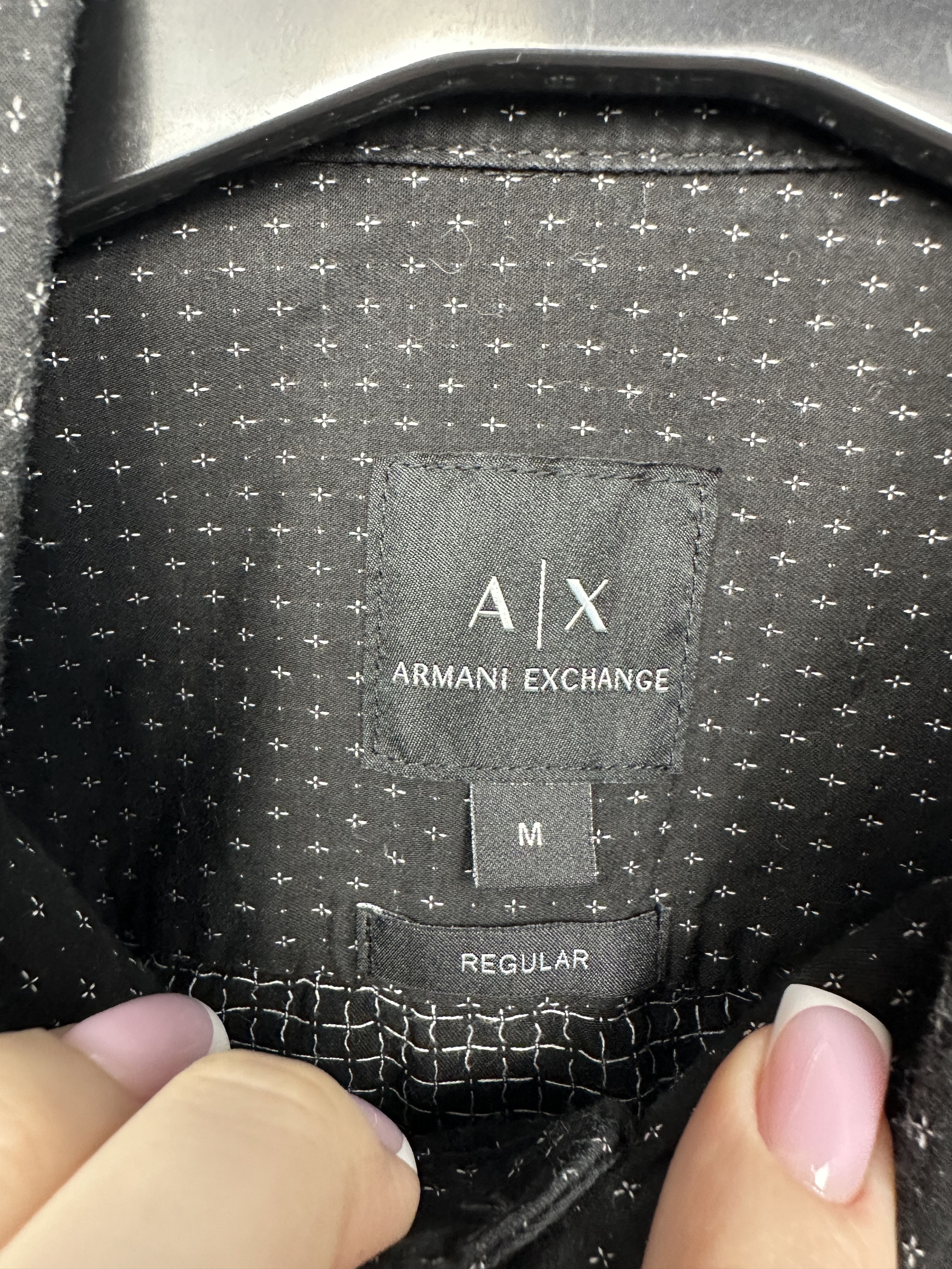 Armani Exchange Armani Exchange Mens Long Sleeve Shirt Size US M / EU 48-50 / 2 - 4 Thumbnail