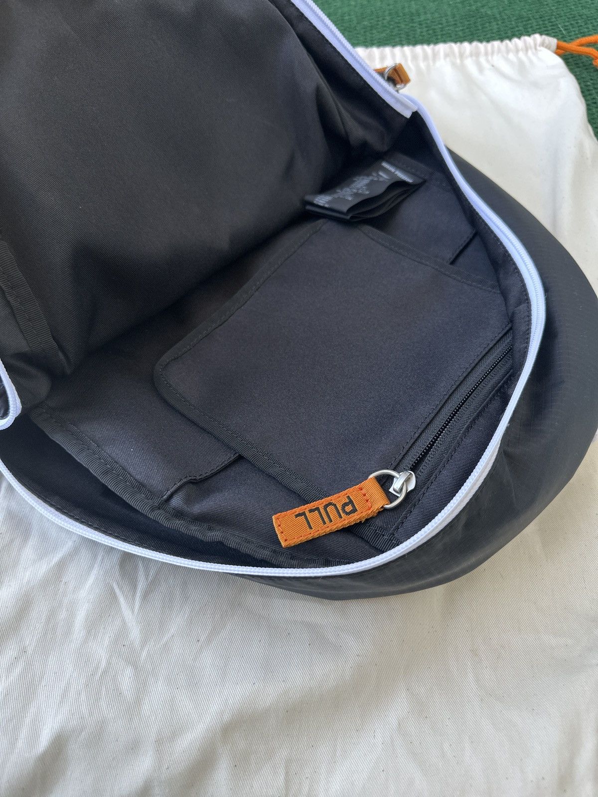 Heron Preston HERON PRESTON ‘CTNMB’ POCKETED BACKPACK | BLACK/WHITE Size ONE SIZE - 4 Thumbnail