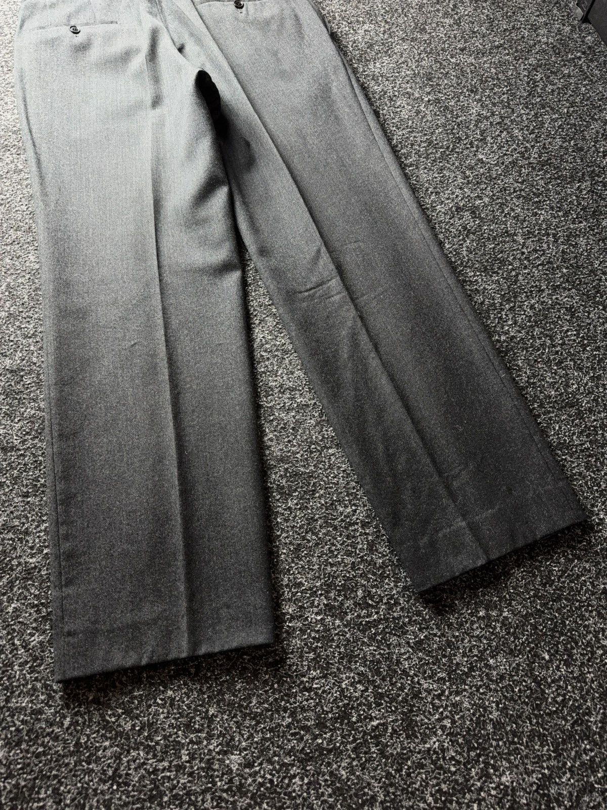 Hugo Boss Luxury Retro 00s Hugo Boss Straight Tailored Wool Trousers Size US 35 - 12 Thumbnail